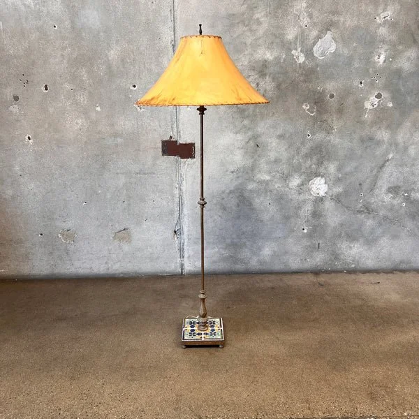 California Tile 1920's Bridge Lamp Mica Shade.jpg