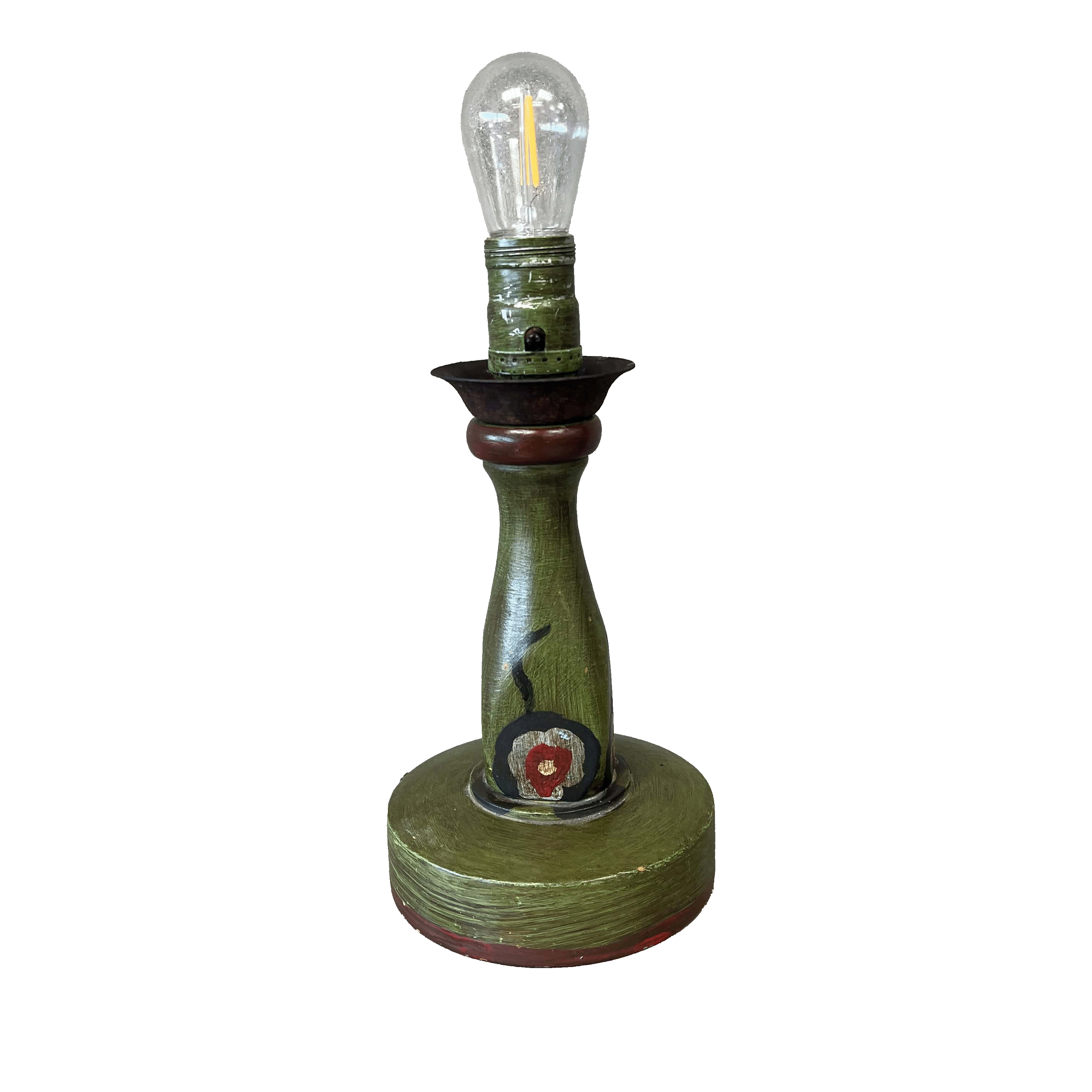 Monterey Lamp - Candlestick Style 1930s