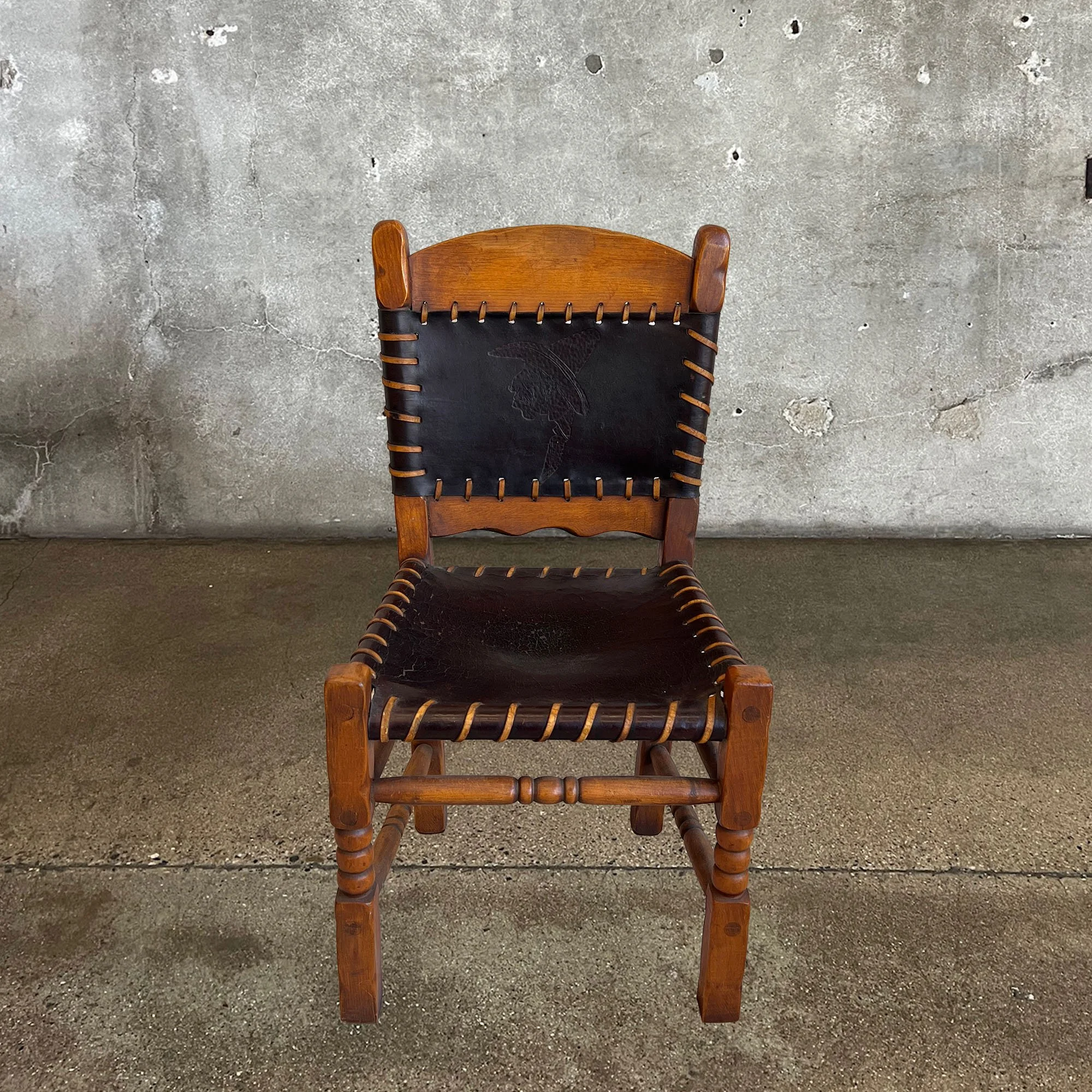 Monterey Rancho Leather Chair