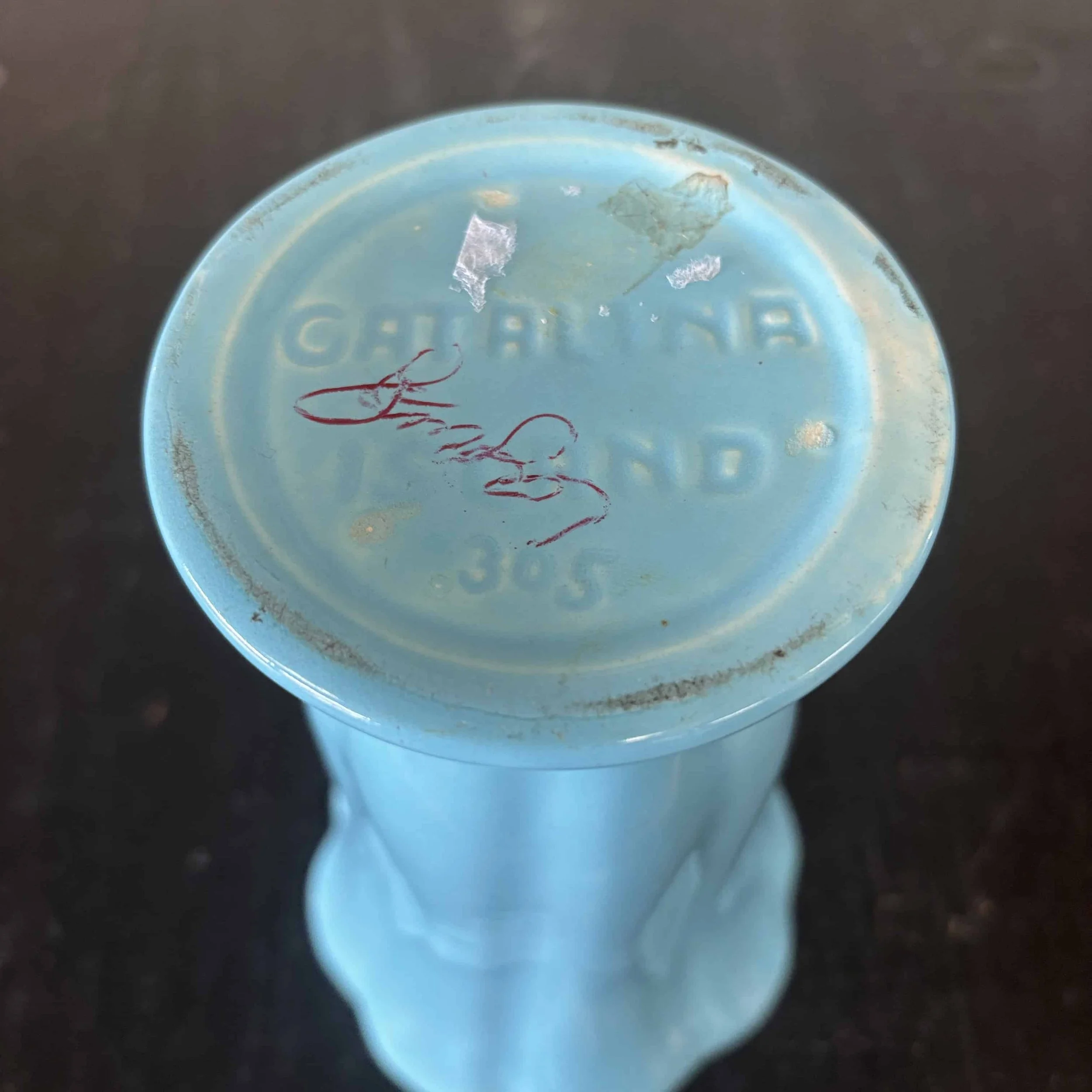 Catalina Island Fluted Turquoise Vase 2.jpg