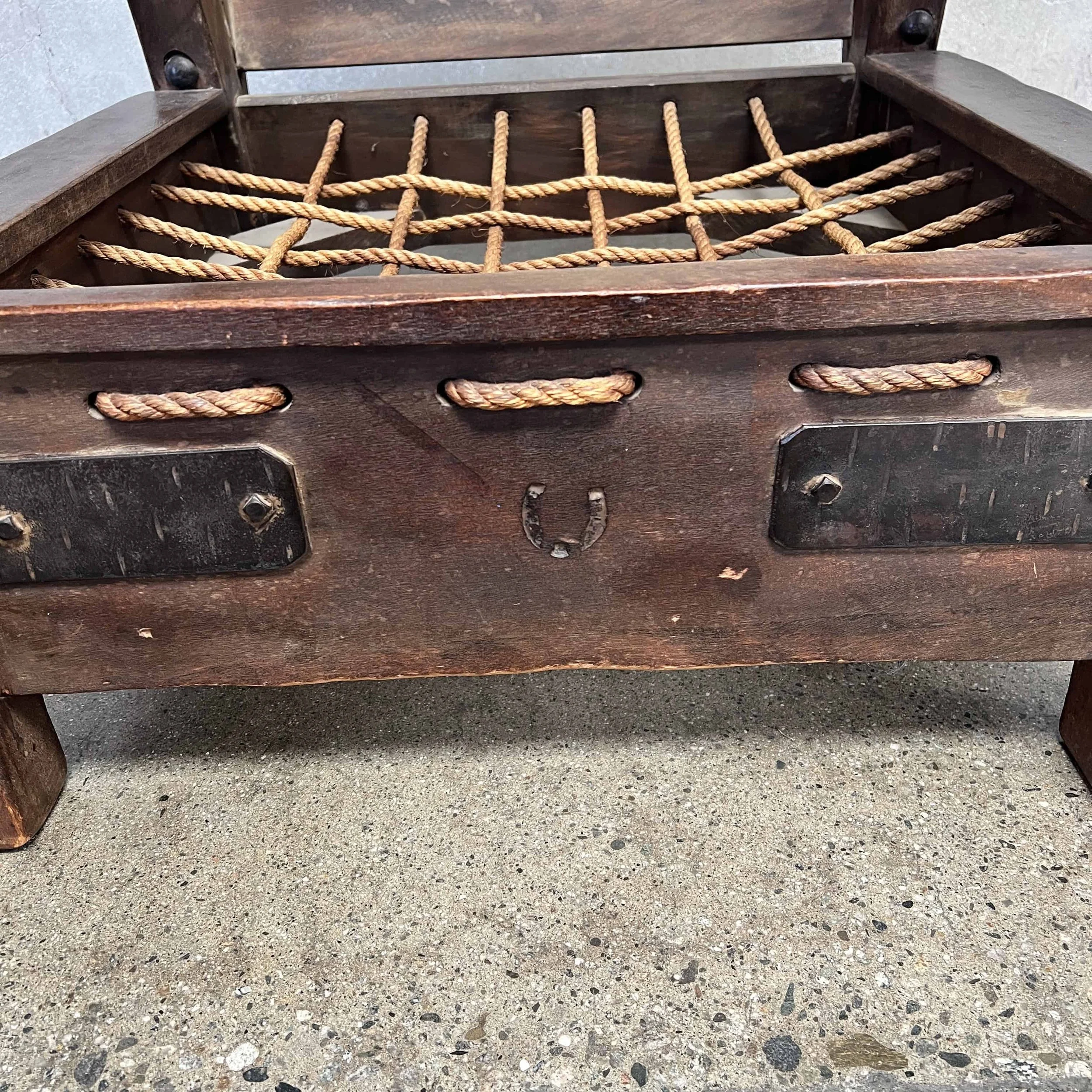 Early Monterey Club Chair Circa 1928-1930 - Rope Seat6.jpg