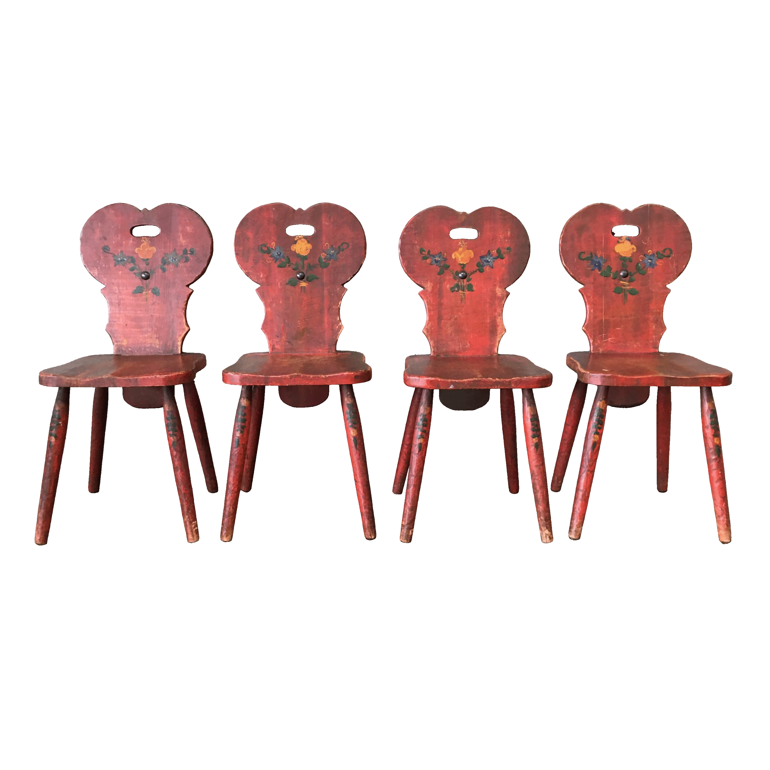 Monterey Furniture Red Wine Cellar Chairs
