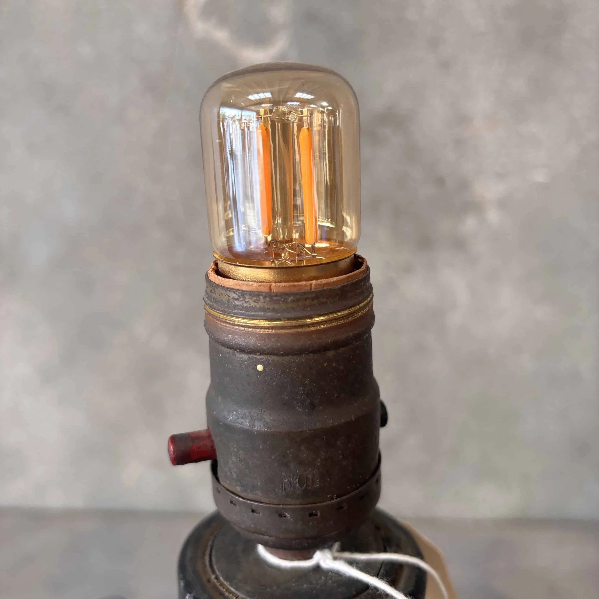 Bauer Pottery Artist Painted Lamp 2.jpg