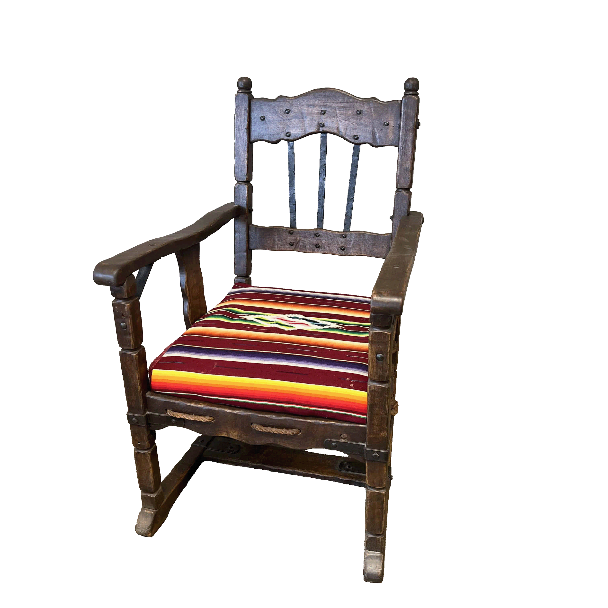 Monterey Furniture Arm Chair Rope Seat