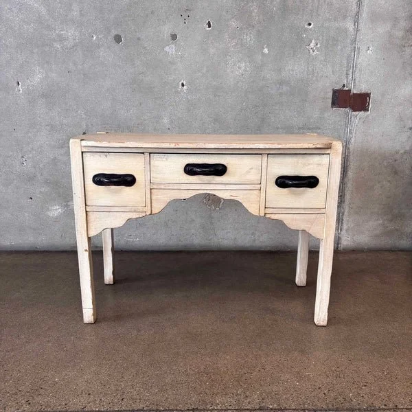 Monterey Furniture Desk 1930s - Mexican White