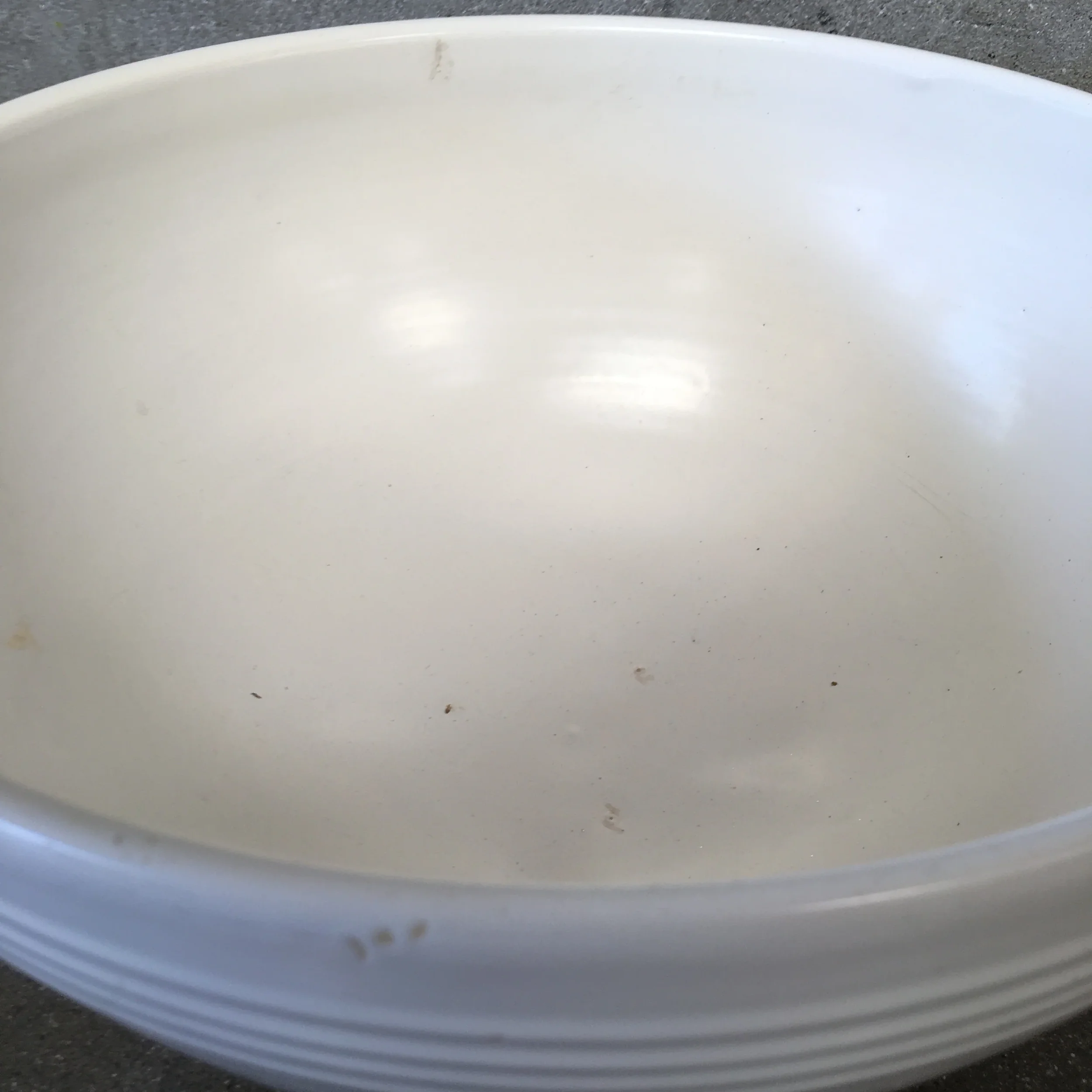 White Pacific Footed Punch Bowl  4.webp