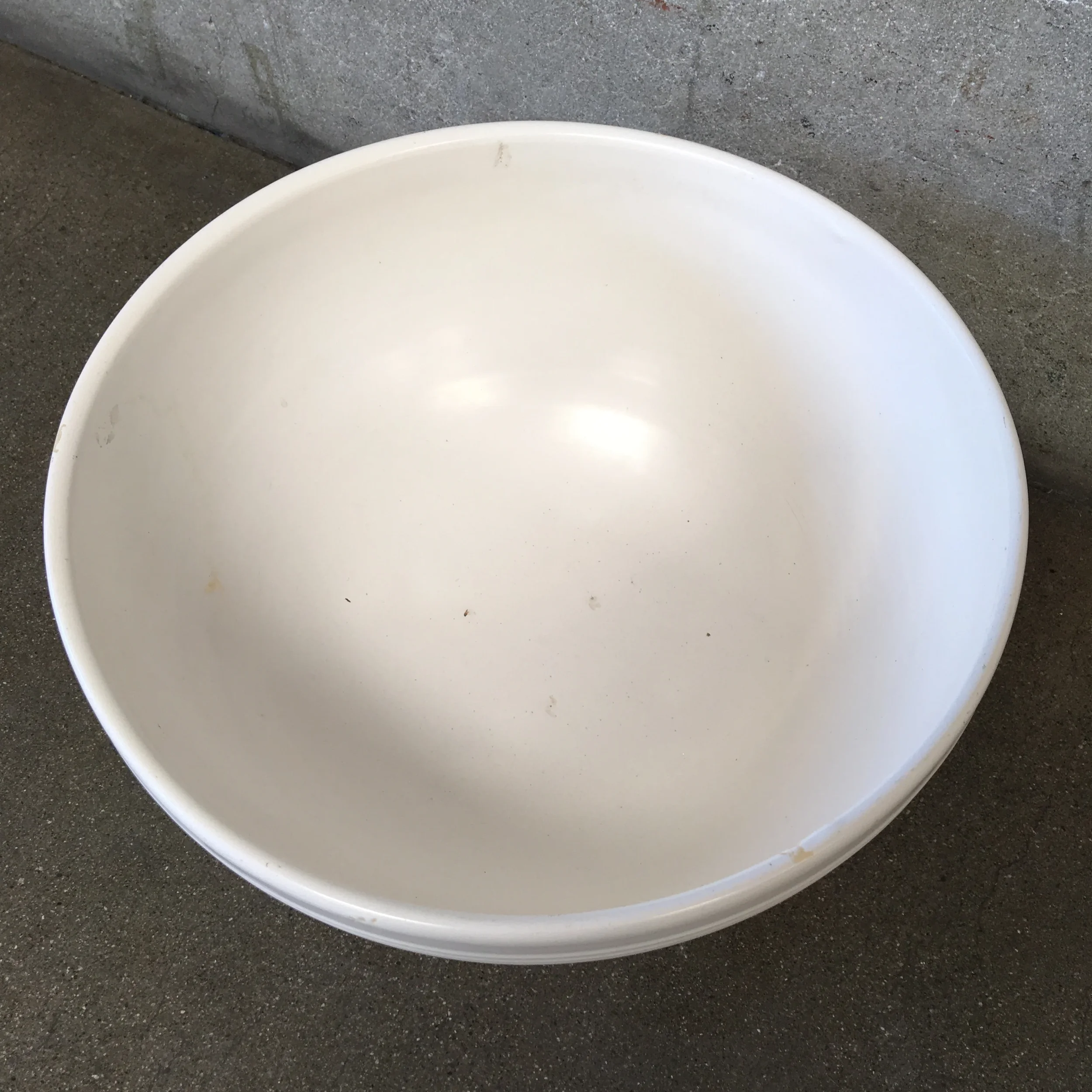 White Pacific Footed Punch Bowl  2.webp