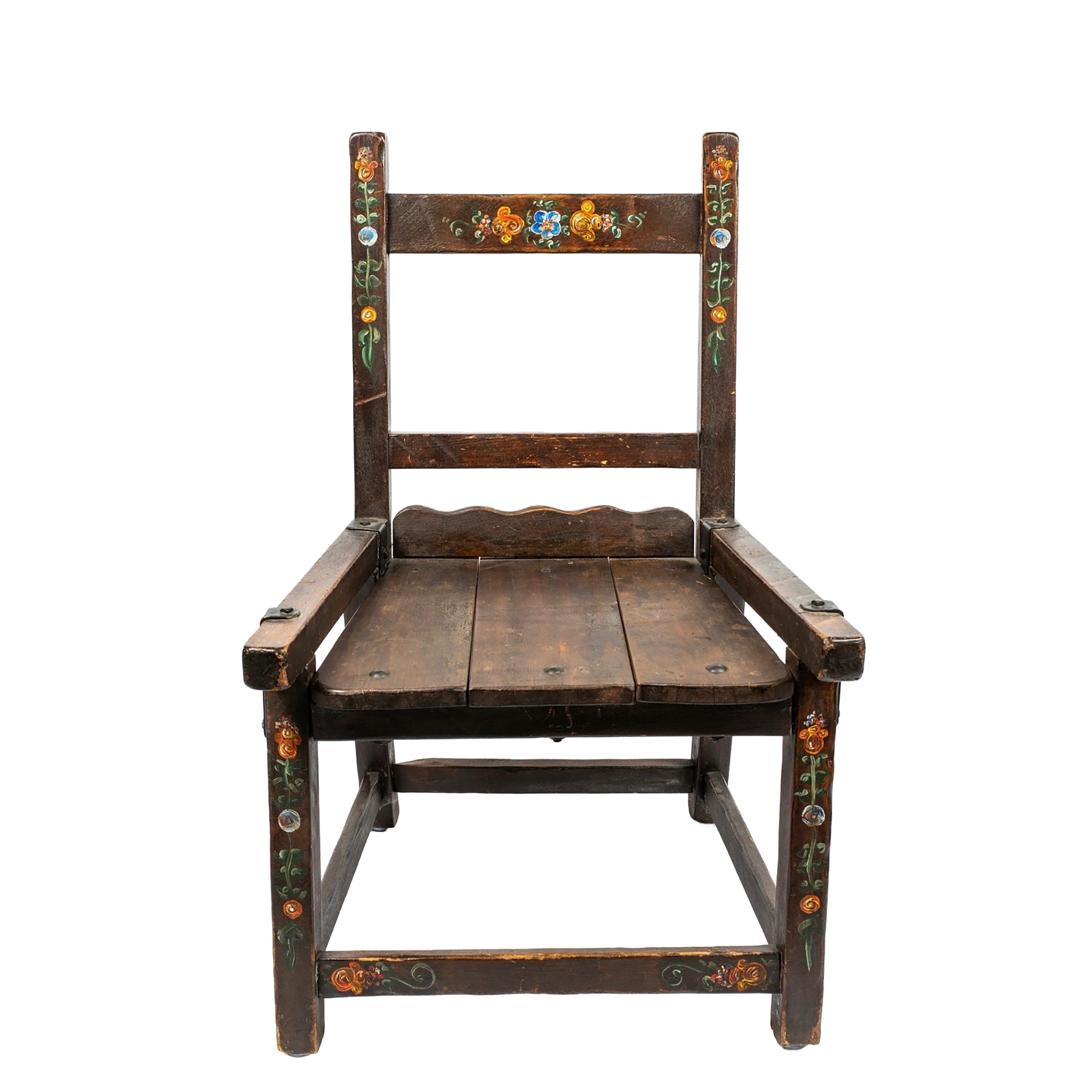 Monterey Furniture Old Wood Side Chair