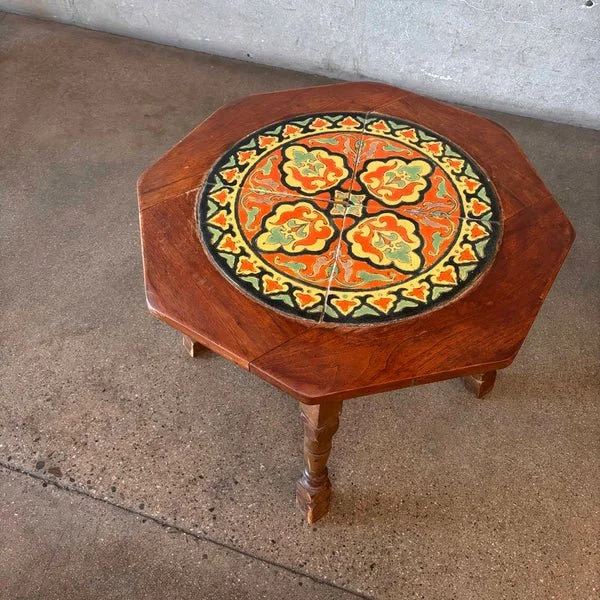 D & M Round Tile Table 1920's 3.jpg
