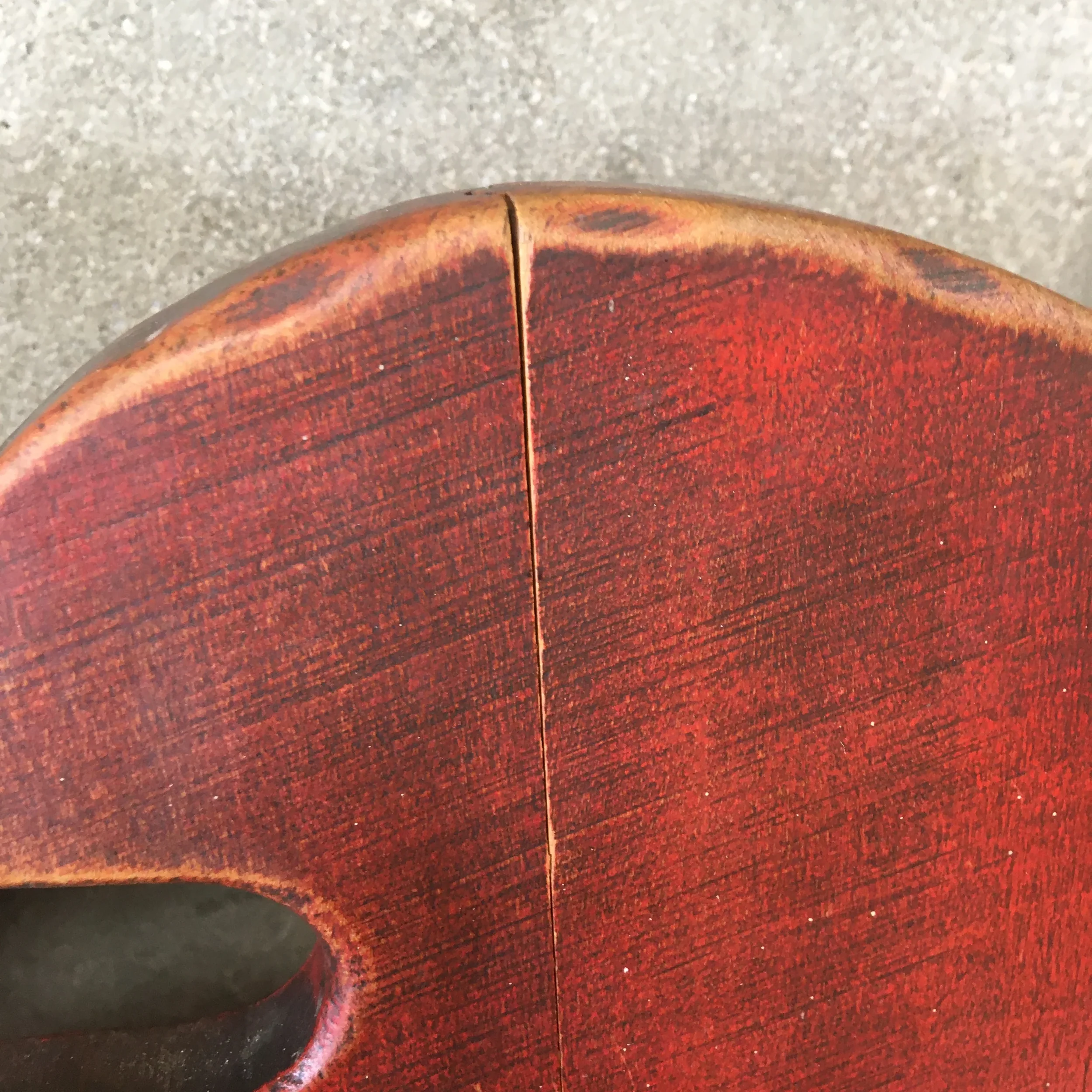 Set of Four Red Wine Cellar Monterey Furniture Chairs 4.webp