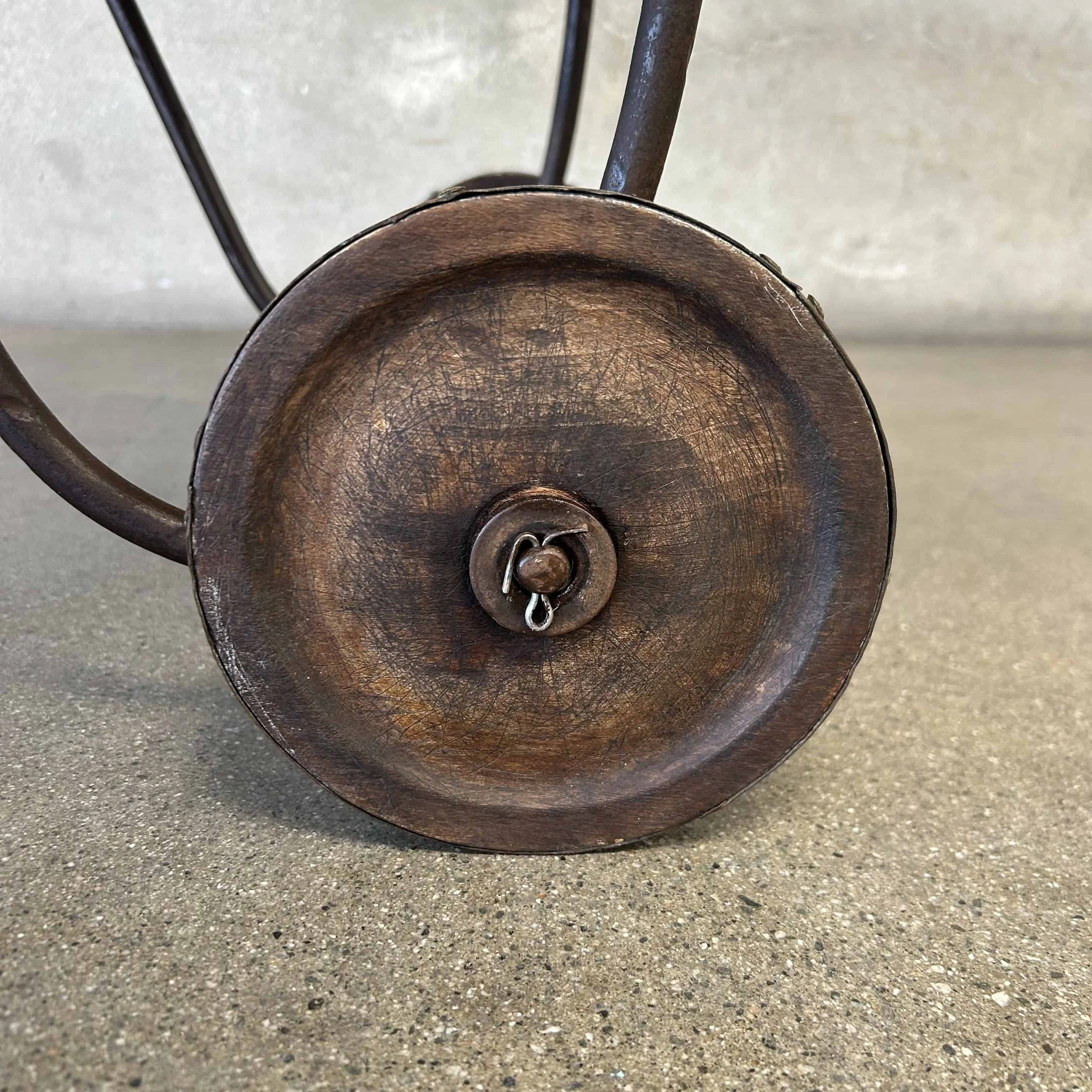 Monterey Furniture 1930's Rare Rolling Cart Coffee Table10.jpg