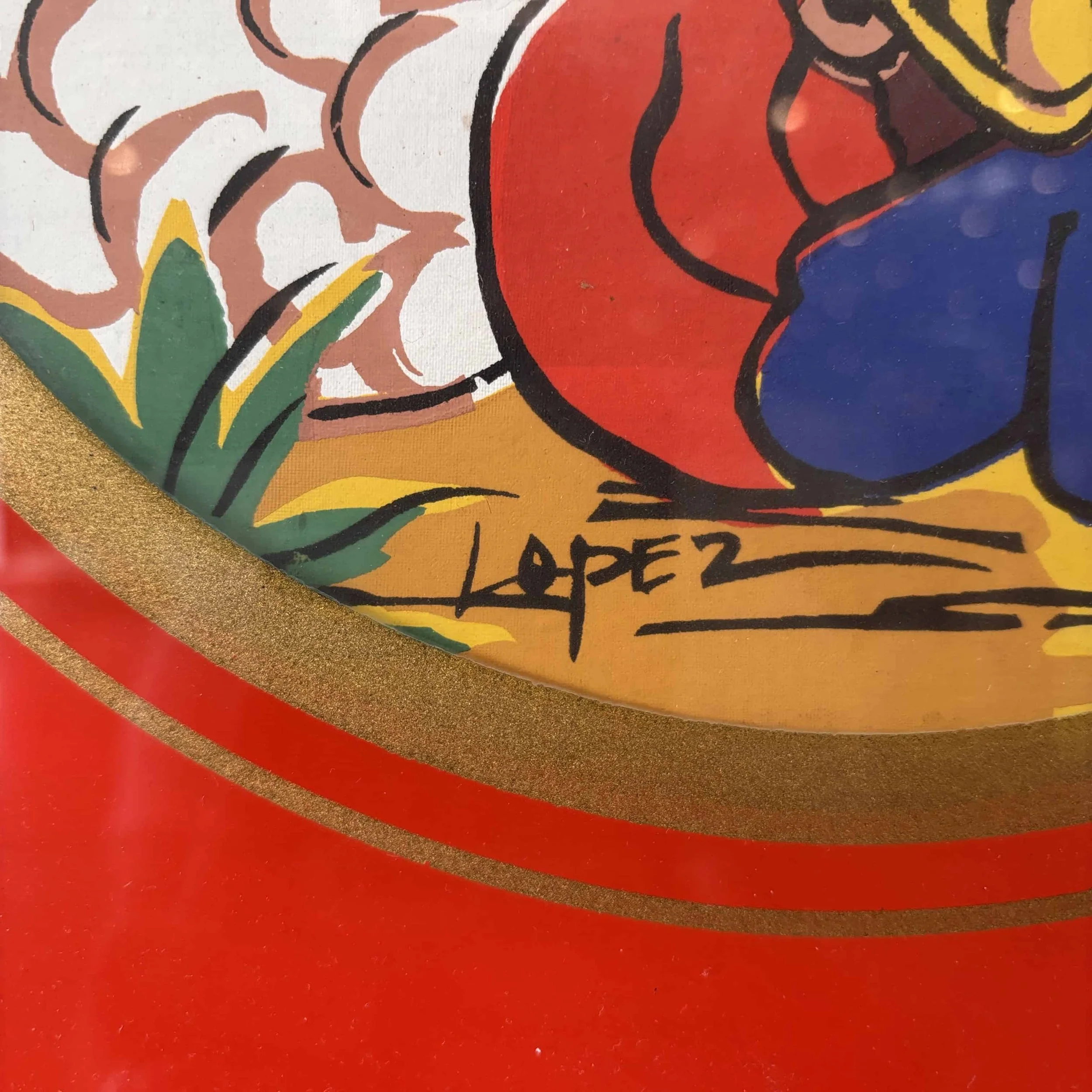 Monterey Style Mexicana Large Painting By Lopez 2.jpg