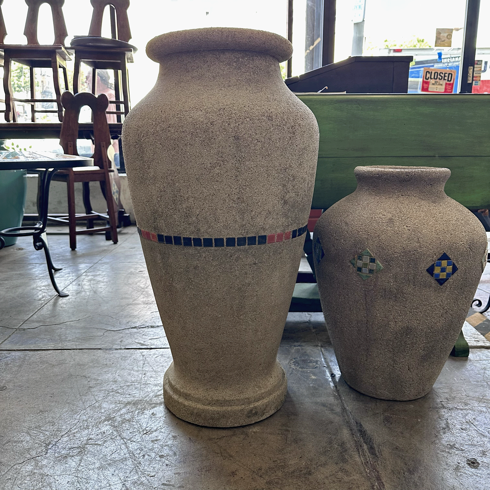 Hillside Urn Signed black & oragne tile6.png