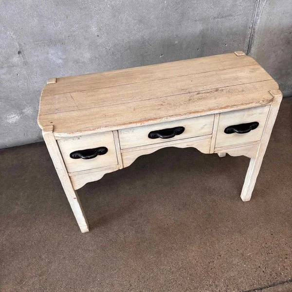 Monterey Furniture Desk 1930s - Mexican White 1.jpg
