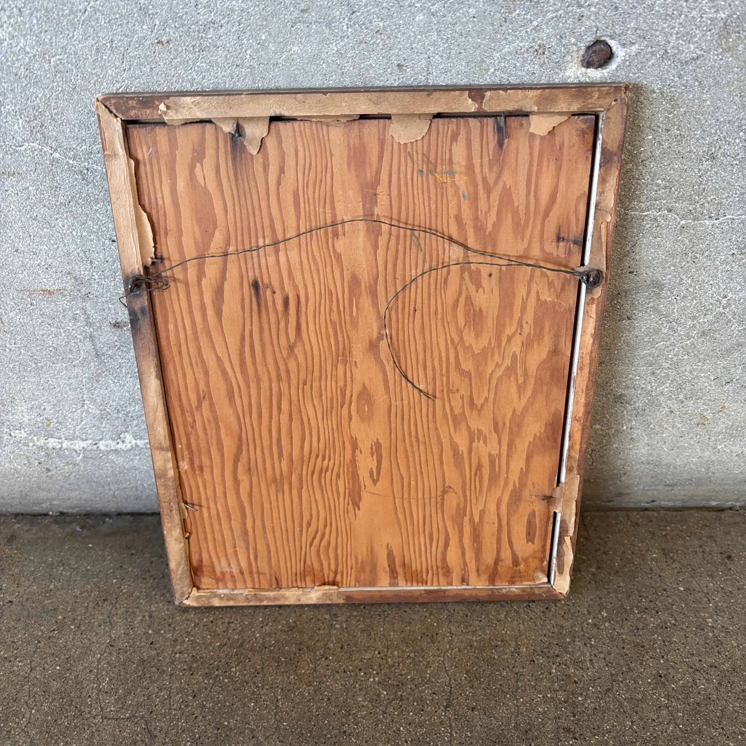 Street Scene Painting by A. Ruelle, 1930s 4.jpg