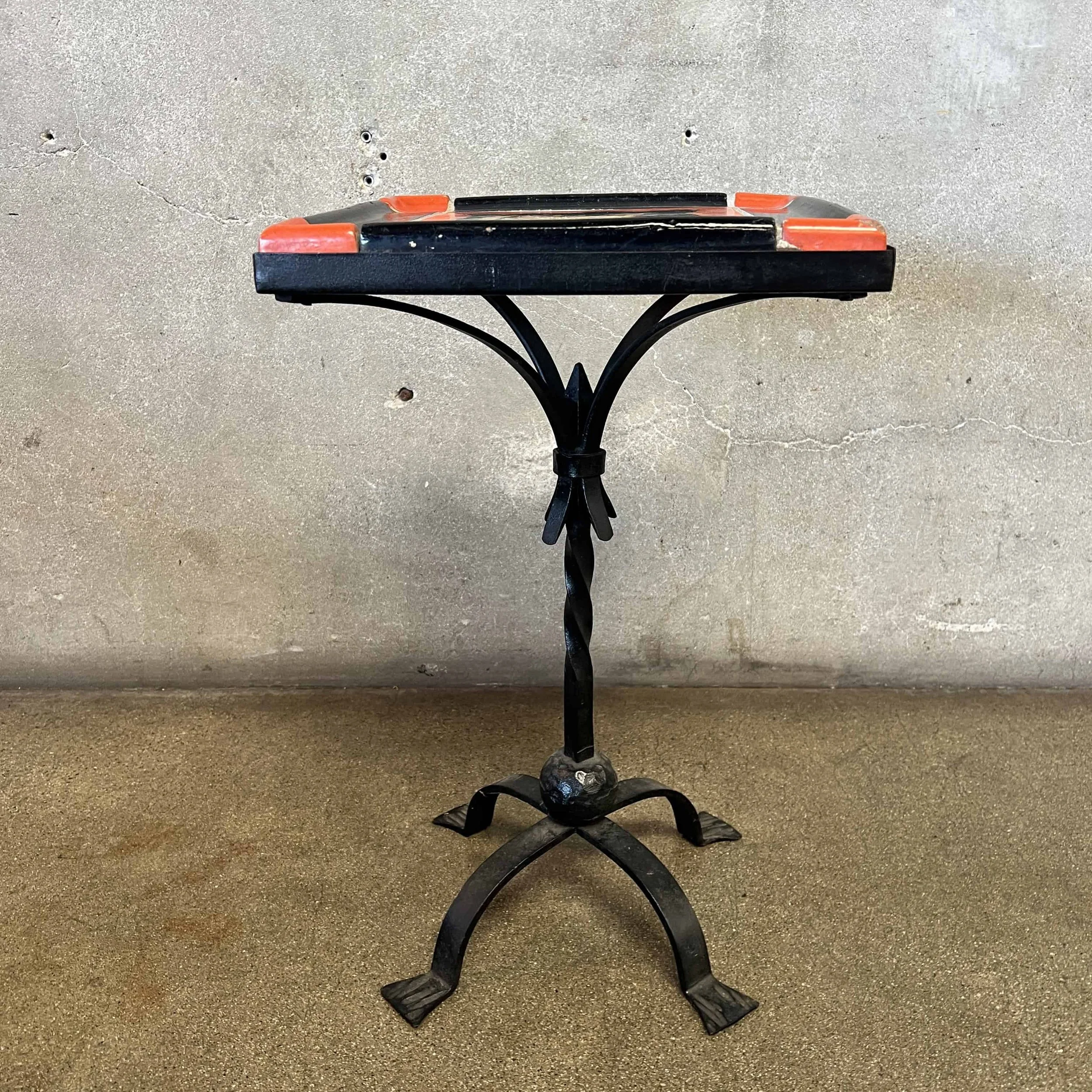 D & M Tile Table Wrought Iron Base13.jpg