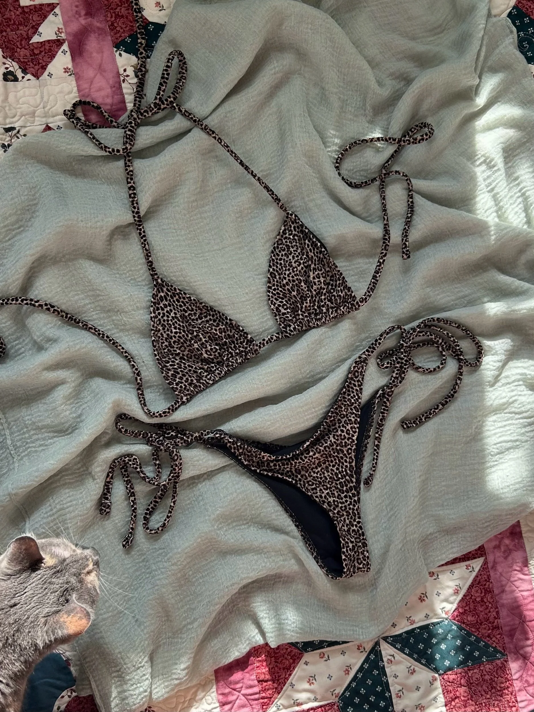 Golden Nights Bikini Set - S
