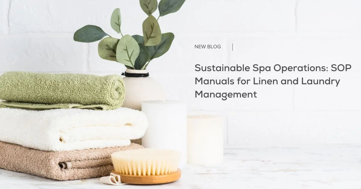 Sustainable Spa Operations: SOP Manuals for Linen and Laundry Management 