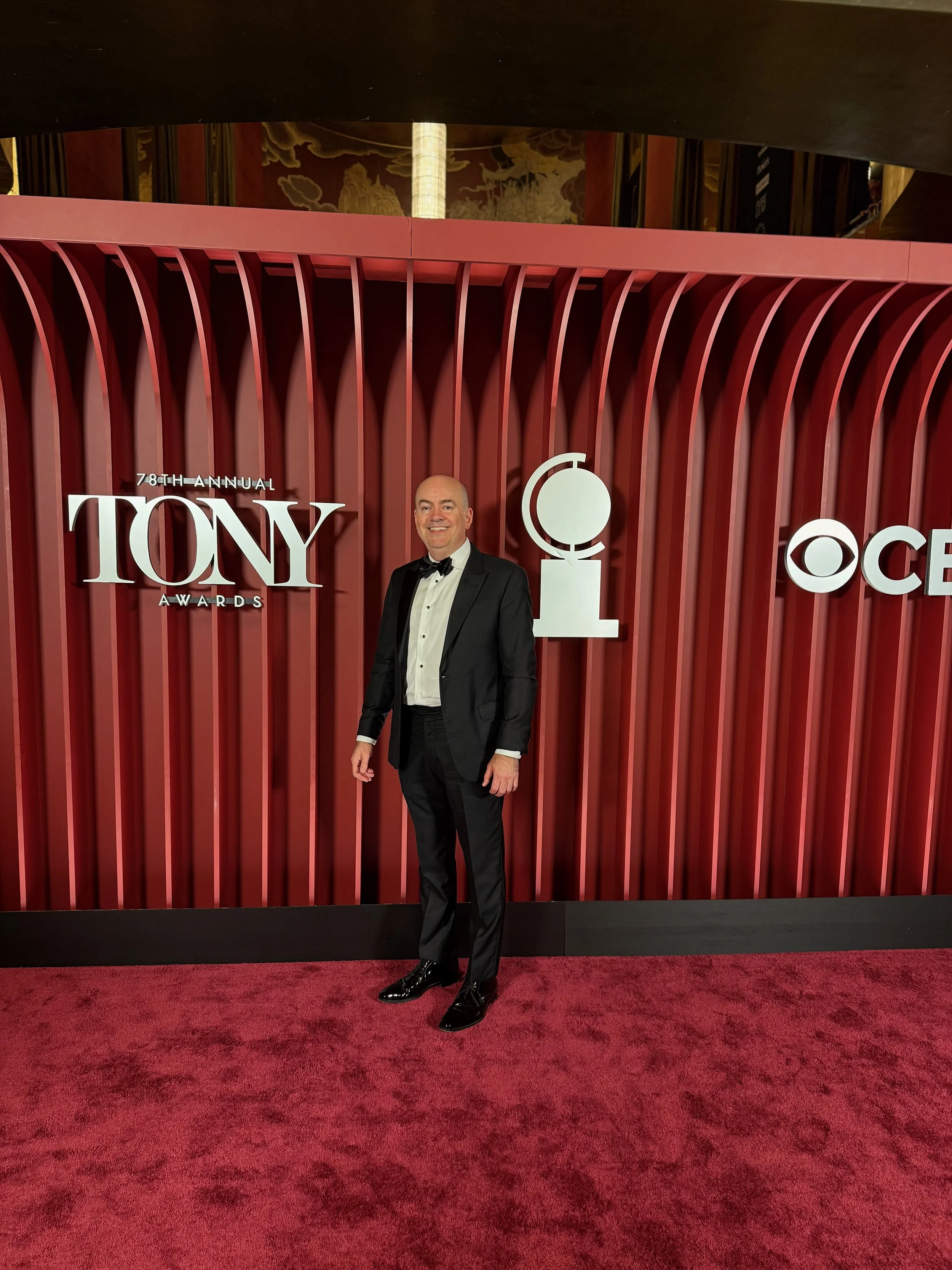 Brian Guy at Tony Awards