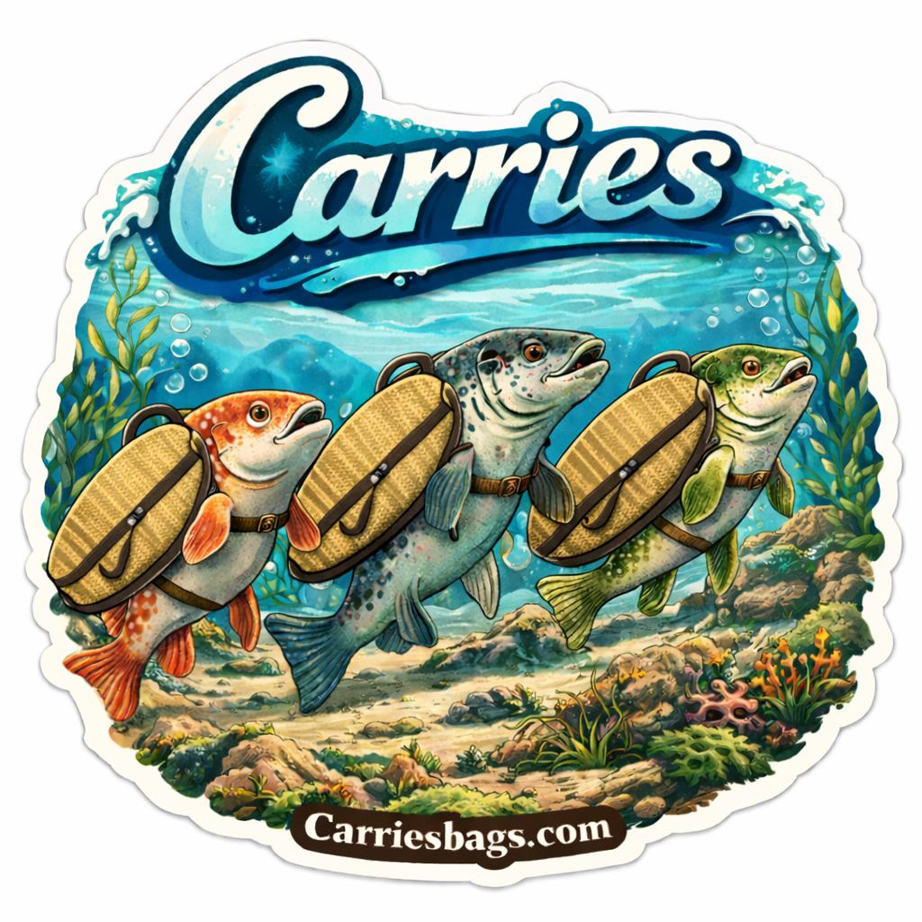 Carries Fishes Sticker with website (small:brown).png