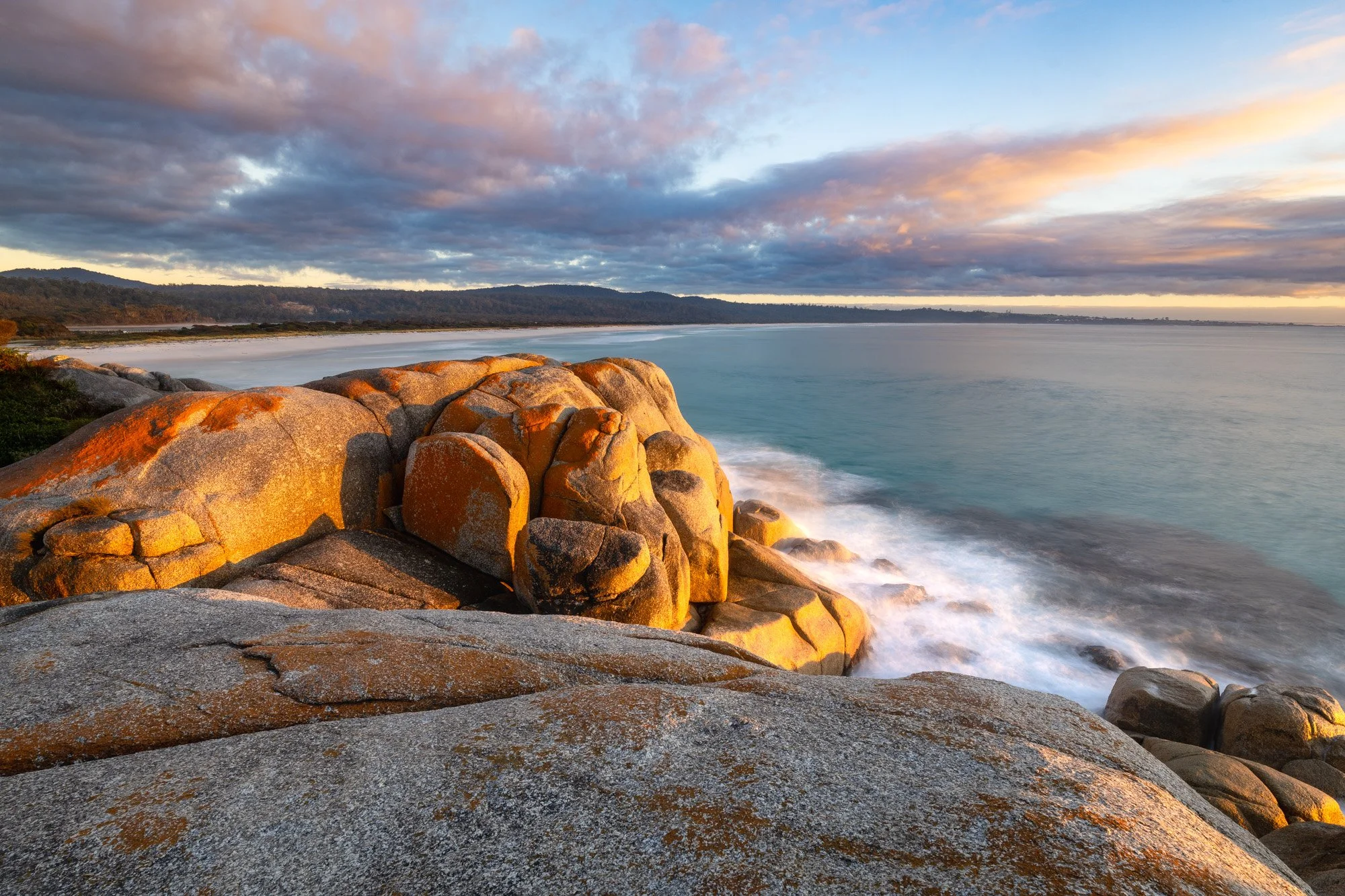 bay of fires photo tour tssmania