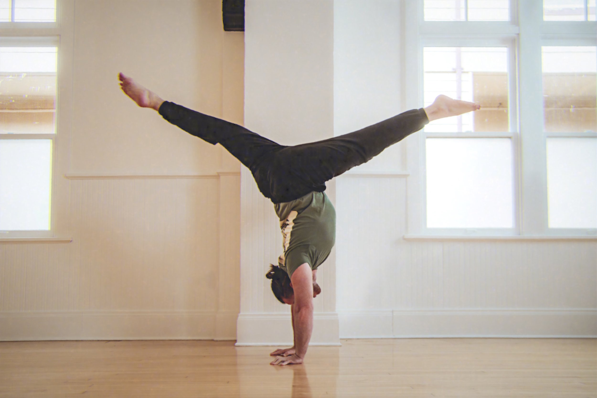 Chris Magee in an Arm Balance