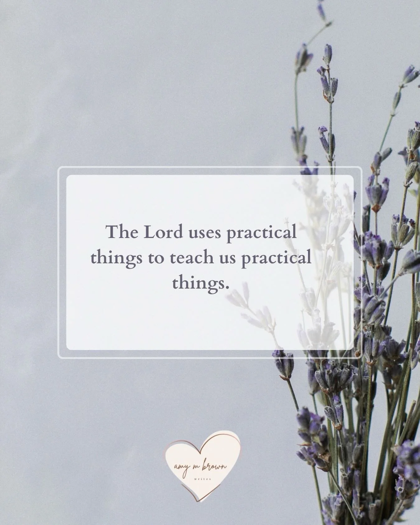 what i learned yesterday&hellip;🤎
the Lord uses practical things to teach us practical things.

it was not a big moment or a loud revelation. it was something ordinary. something easy to overlook.

but God met me there.

in the middle of the everyda