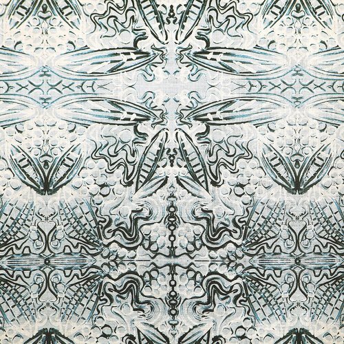 BOTANICO, cornflower/onyx