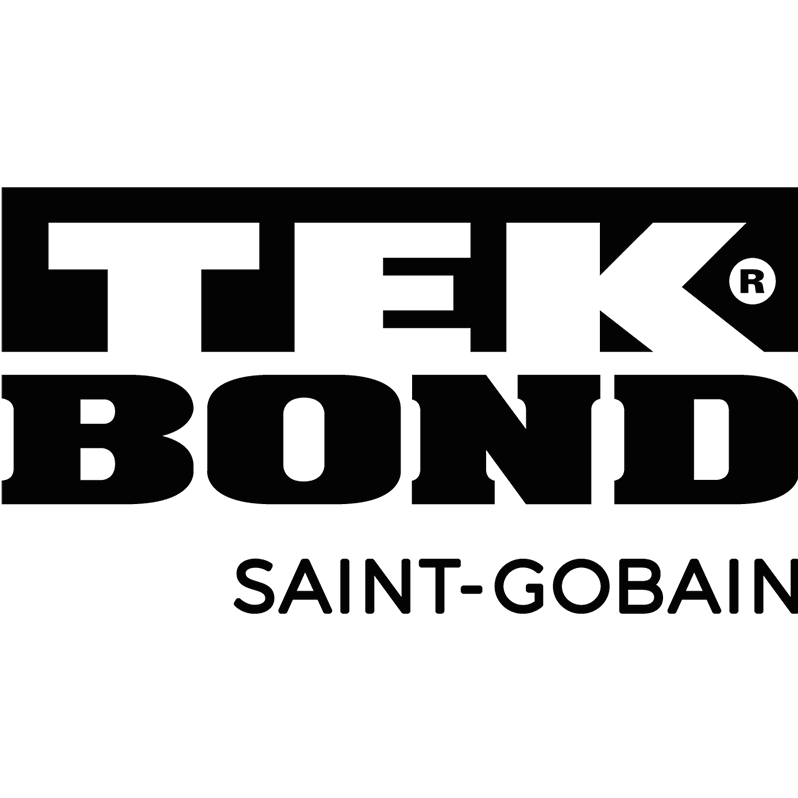 Logotipo da marca Saint-Gobain, com o texto "TEX BOND" destacado em letras grandes