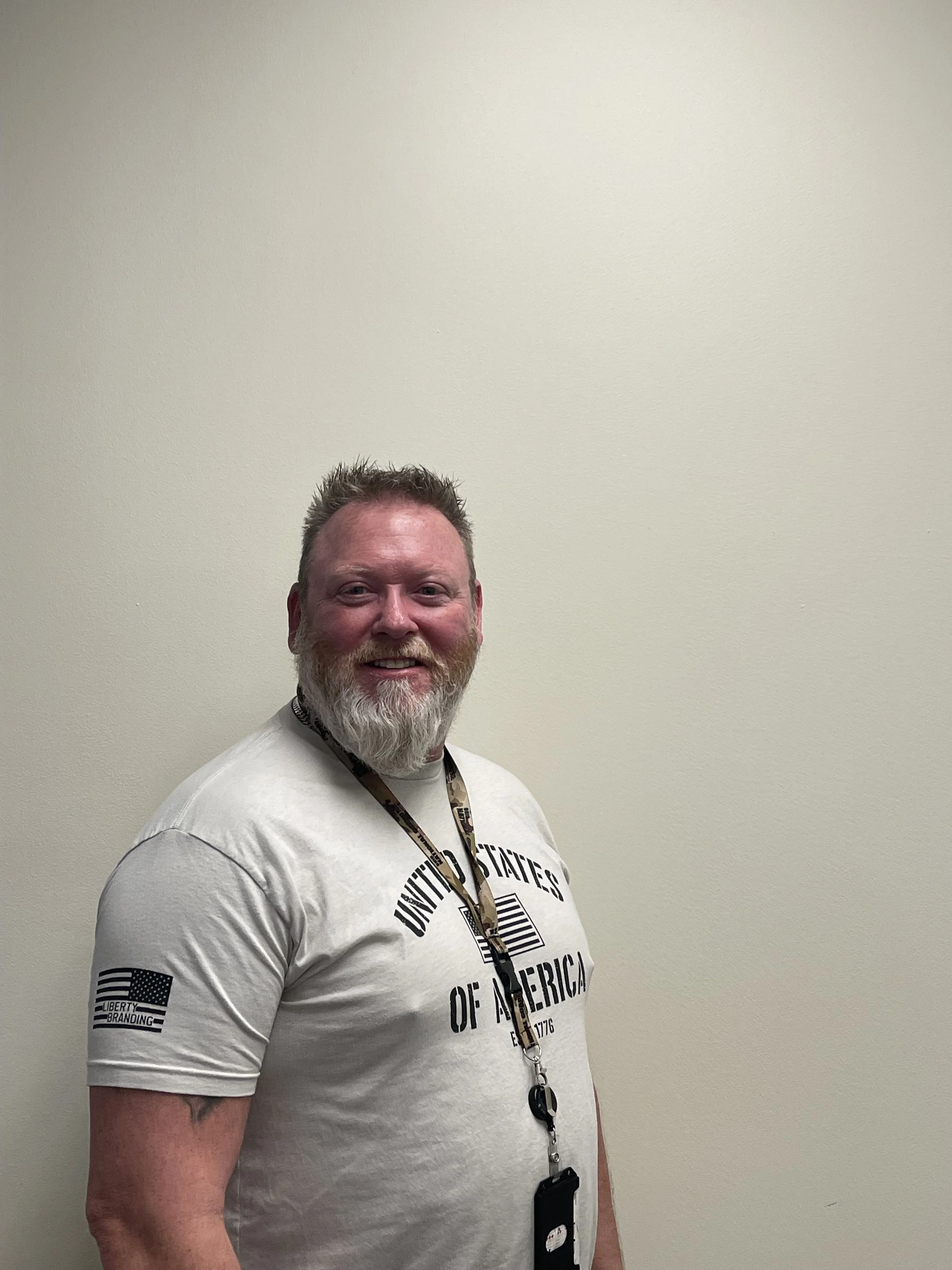 A picture of a man smiling