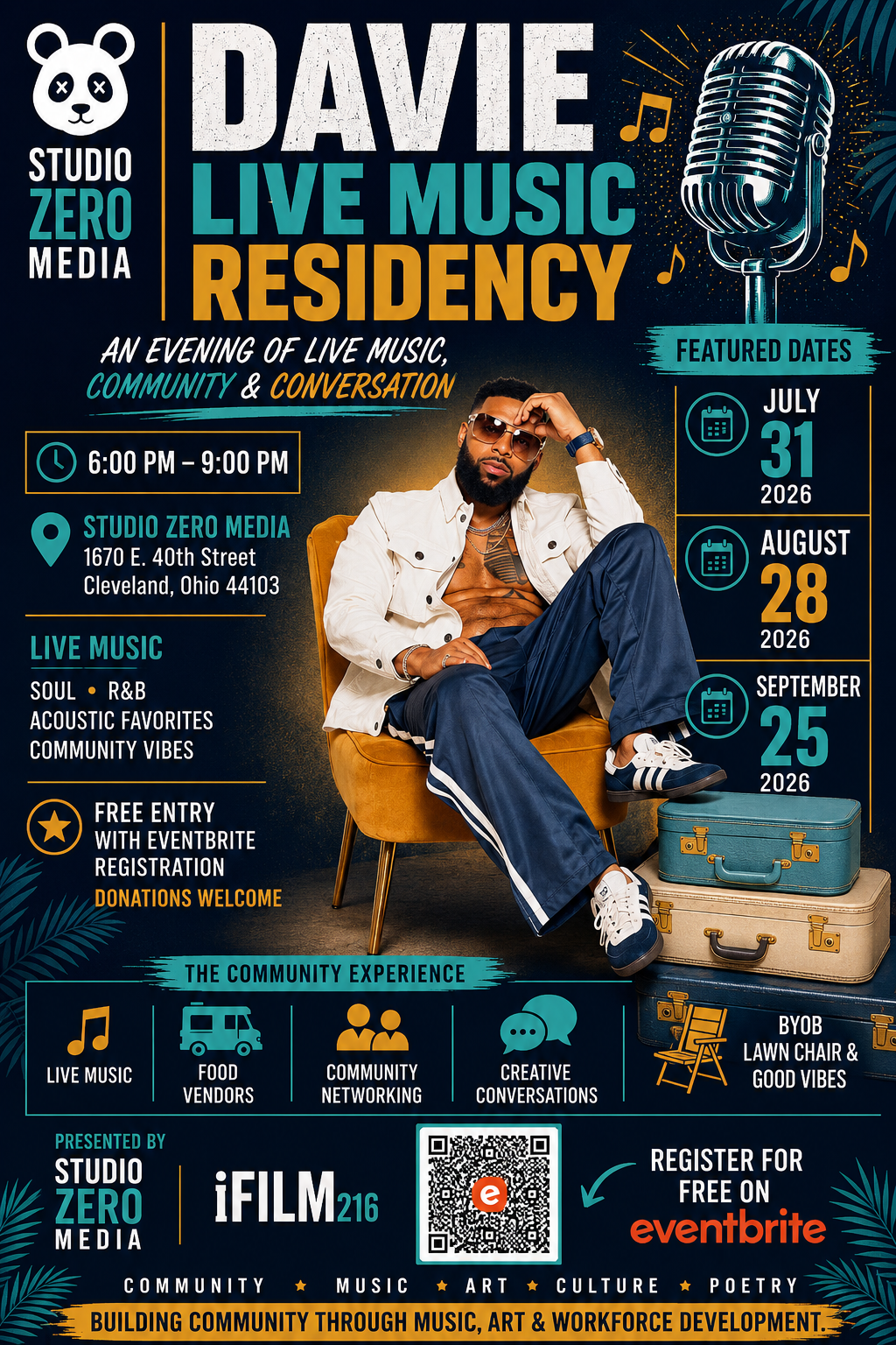 Davie FP Announces The TakeOFF Experience Live Music Residency in Cleveland
