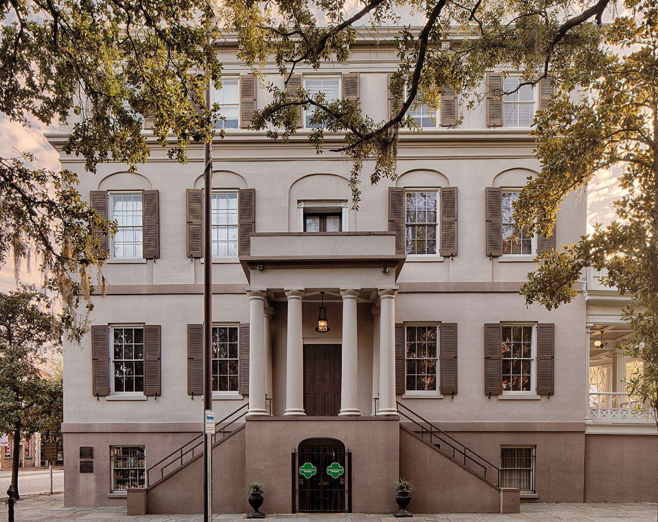 The home of Juliette Gordon Low, founder of the Girl Scouts. The home is now a birthplace museum.