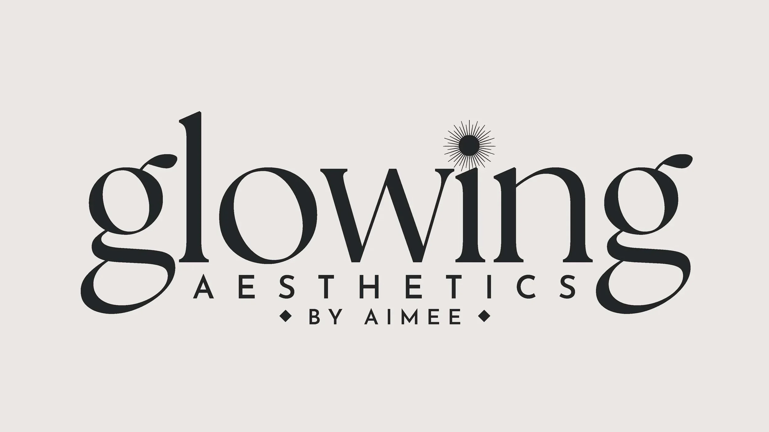 Glowing Aesthetics by Aimee Logo