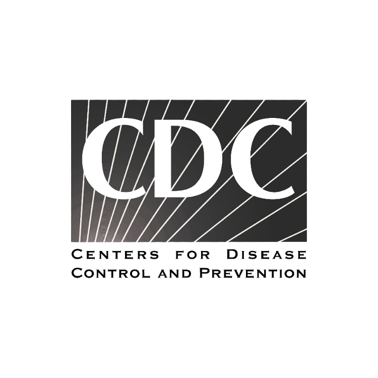 CDC logo with the full name Centers for Disease Control and Prevention underneath