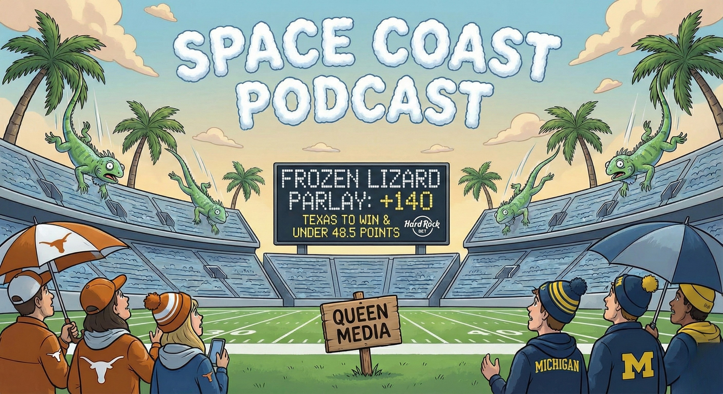 Squeeze Play: Longhorns, Wolverines, and The Reptilian Hail