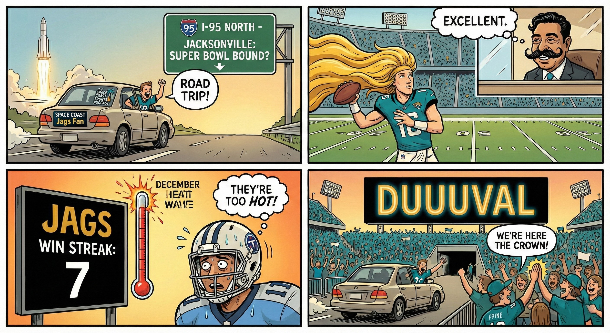 The Hair, The Stache, and The Super Bowl Run: Why the Jags Are Finally Legit