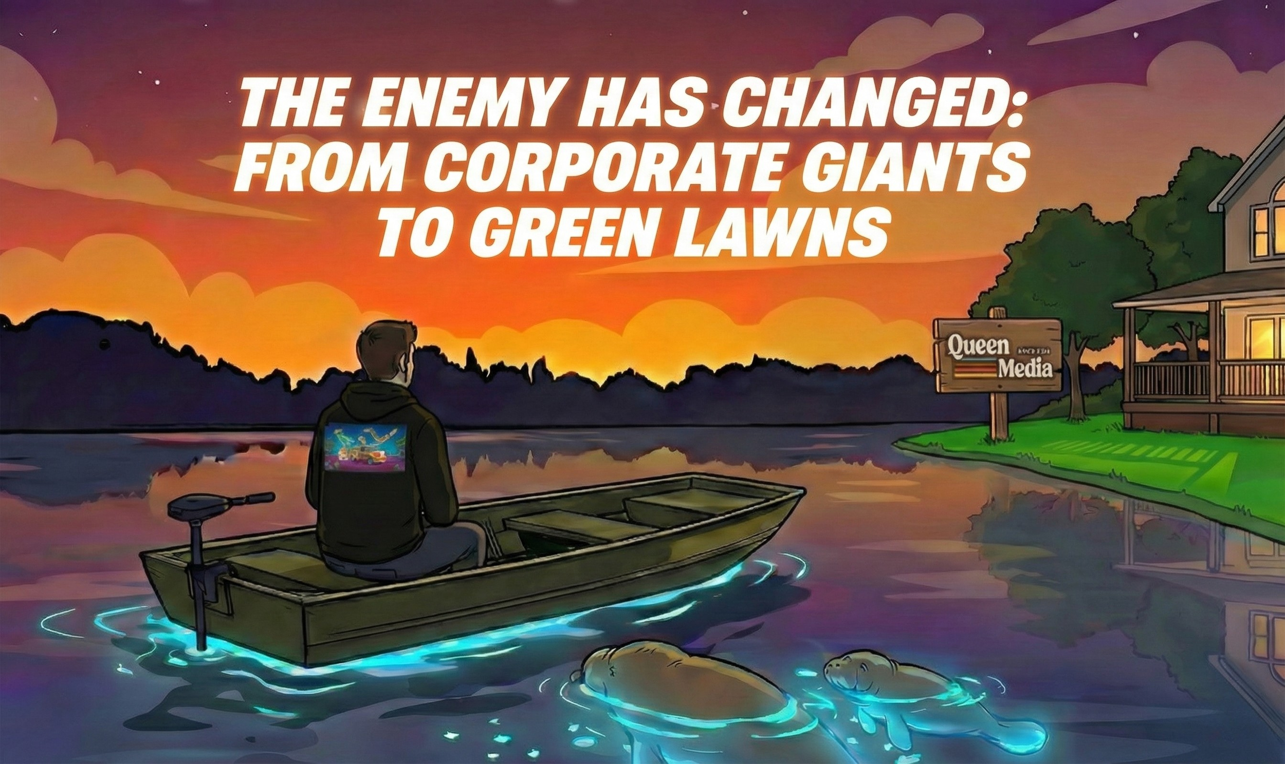 The Enemy Has Changed: From Corporate Giants to Green Lawns