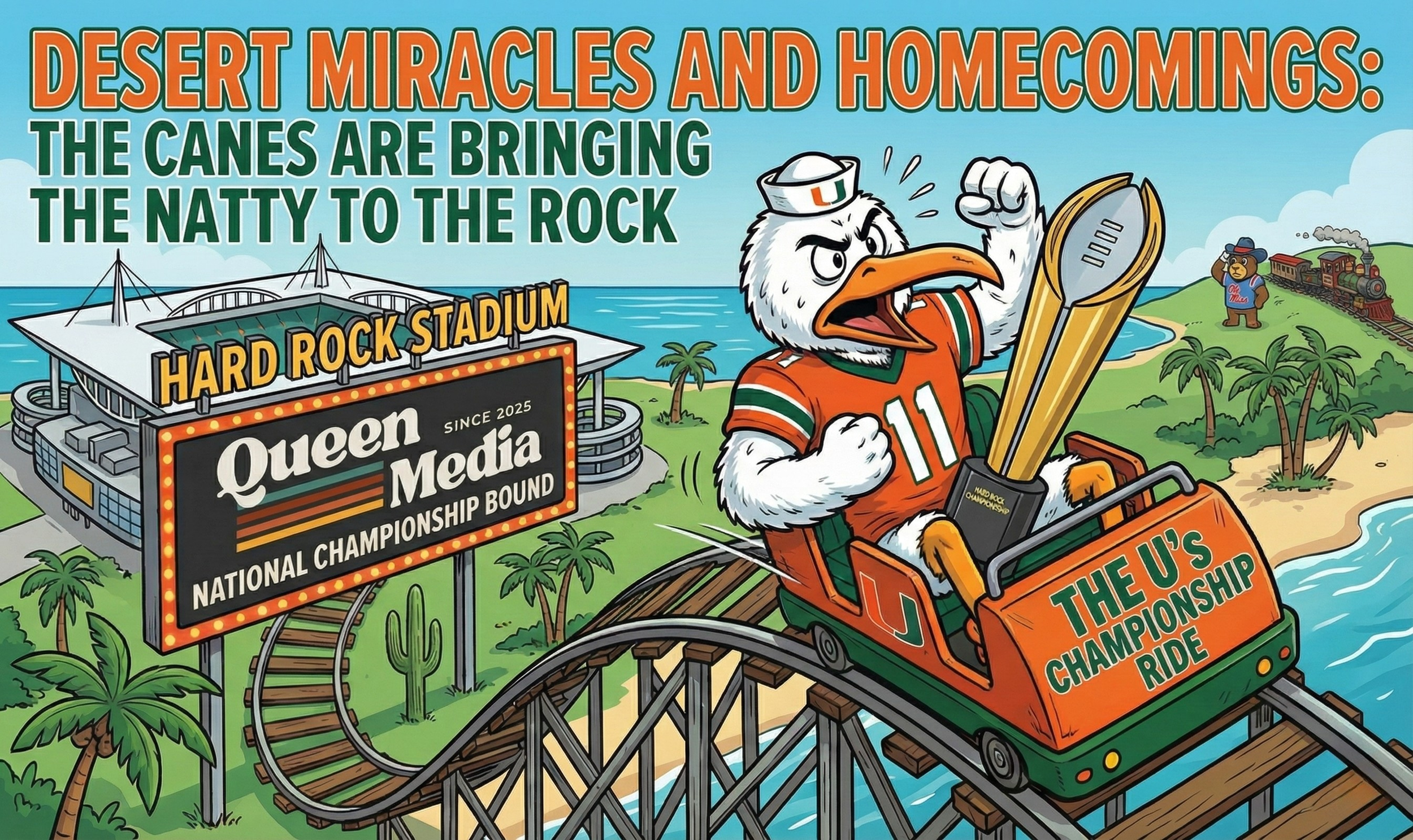 Desert Miracles and Homecomings: The Canes Are Bringing the Natty to The Rock
