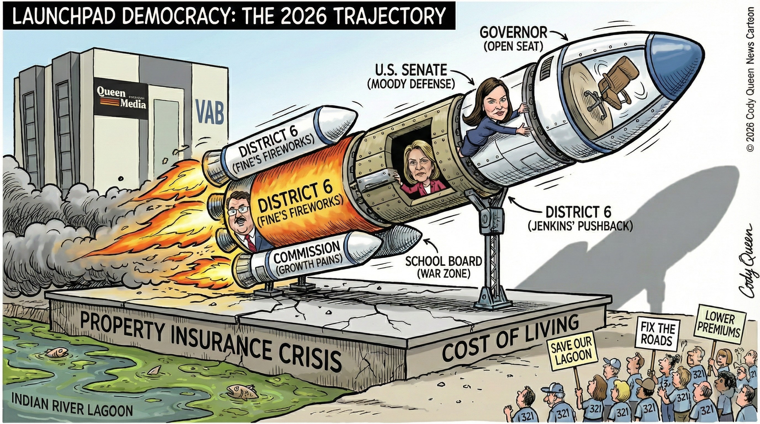 Launchpad Democracy: The Space Coast’s 2026 Political Trajectory
