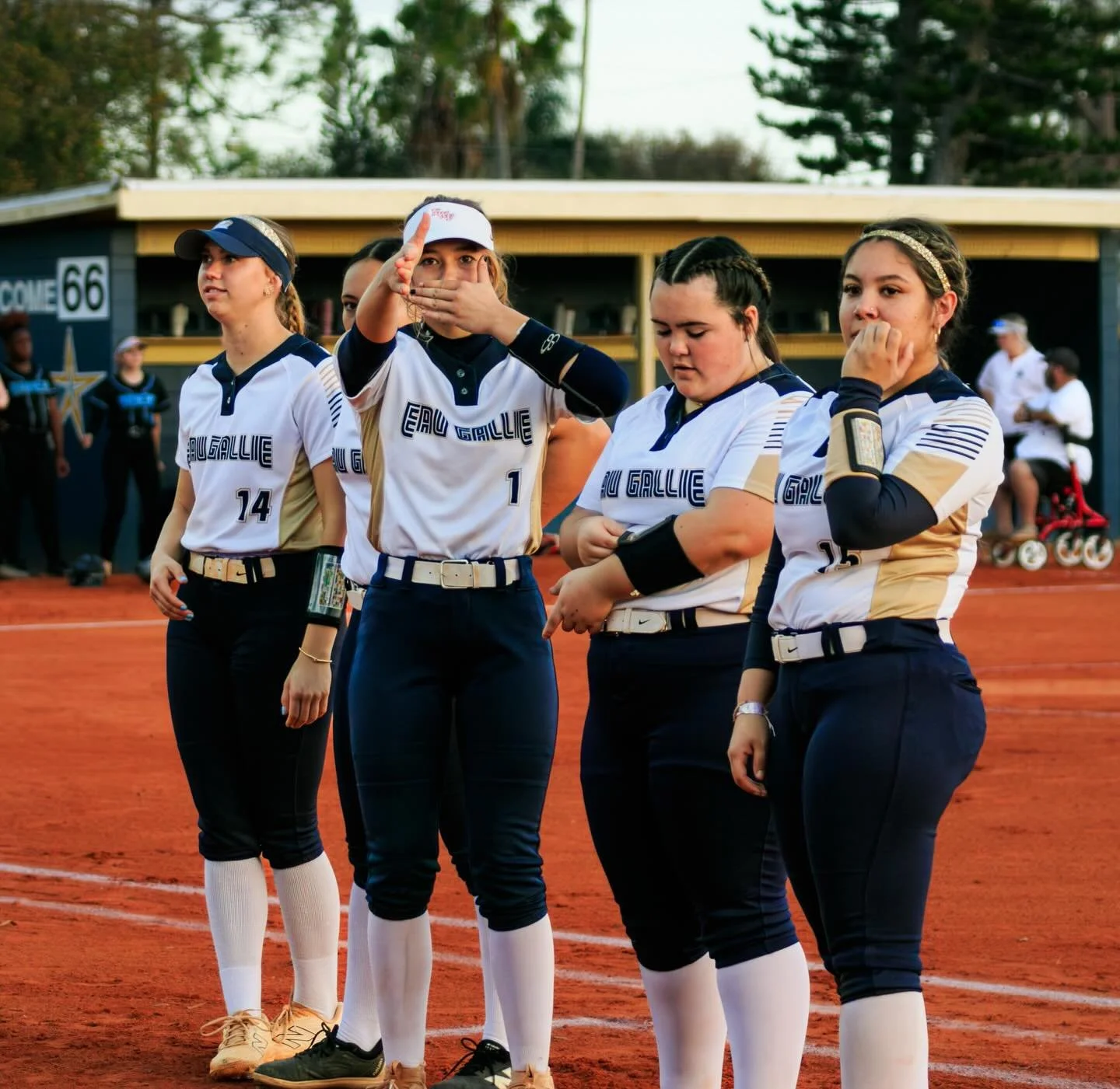Undefeated @eaugalliehs_softball  takes on the Merritt island mustangs! 

#softball #anchordown #brevardcounty #photographer