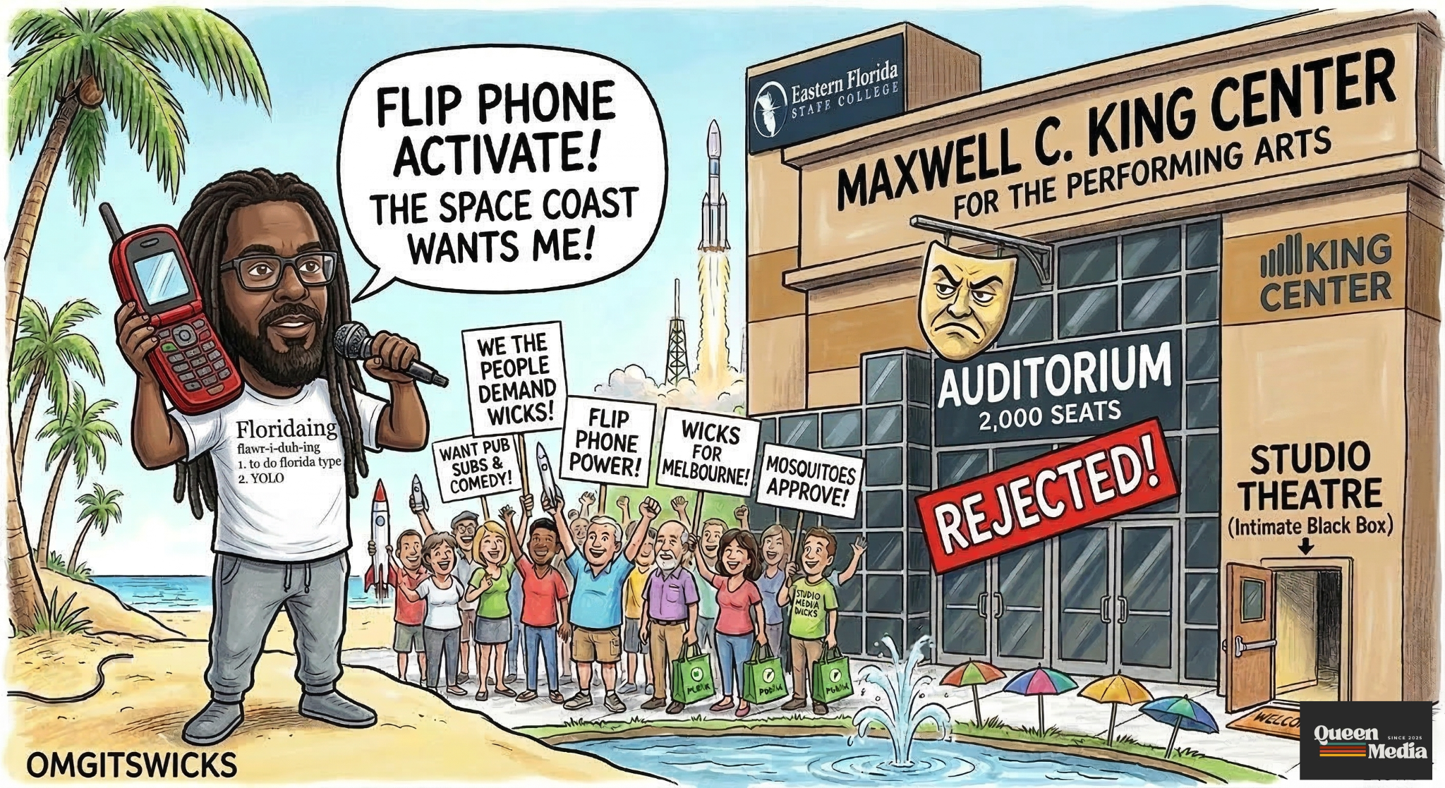 Flip Phone Activate: Why Brevard County Demands OMGITSWICKS at the King Center