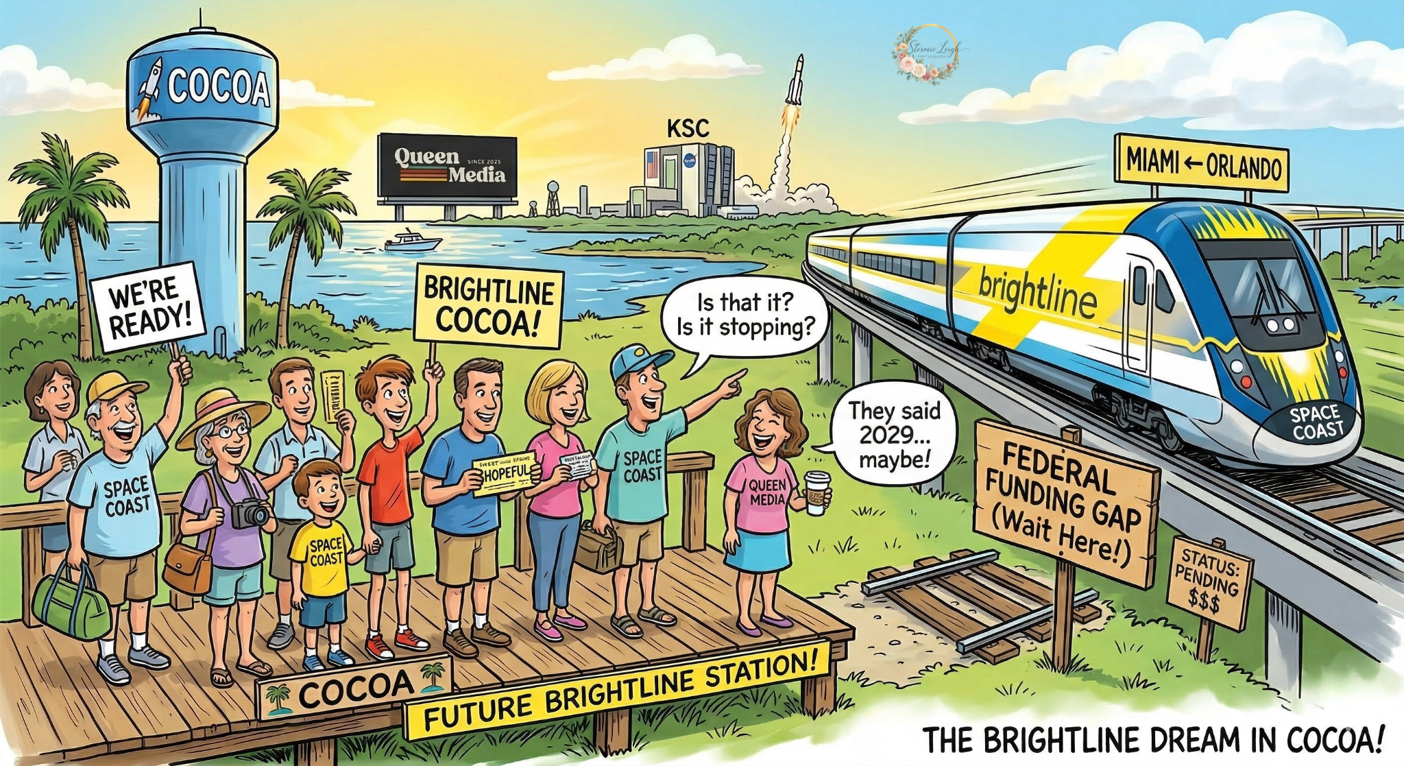 The Brightline Dream in Cocoa: Are We Boarding Anytime Soon?