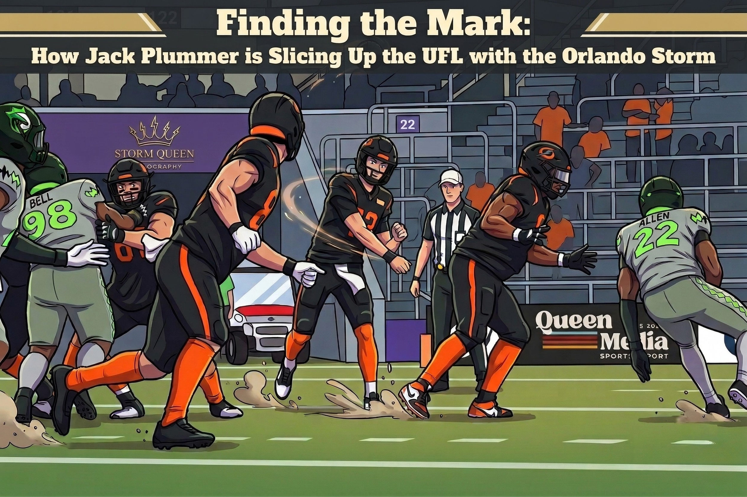 Finding the Mark: How Jack Plummer is Slicing Up the UFL with the Orlando Storm