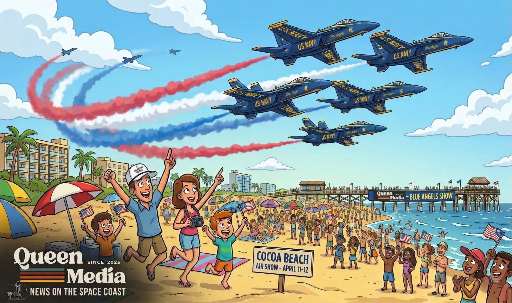 Look Up, Space Coast: The Blue Angels Are Back to Celebrate America’s 250th!