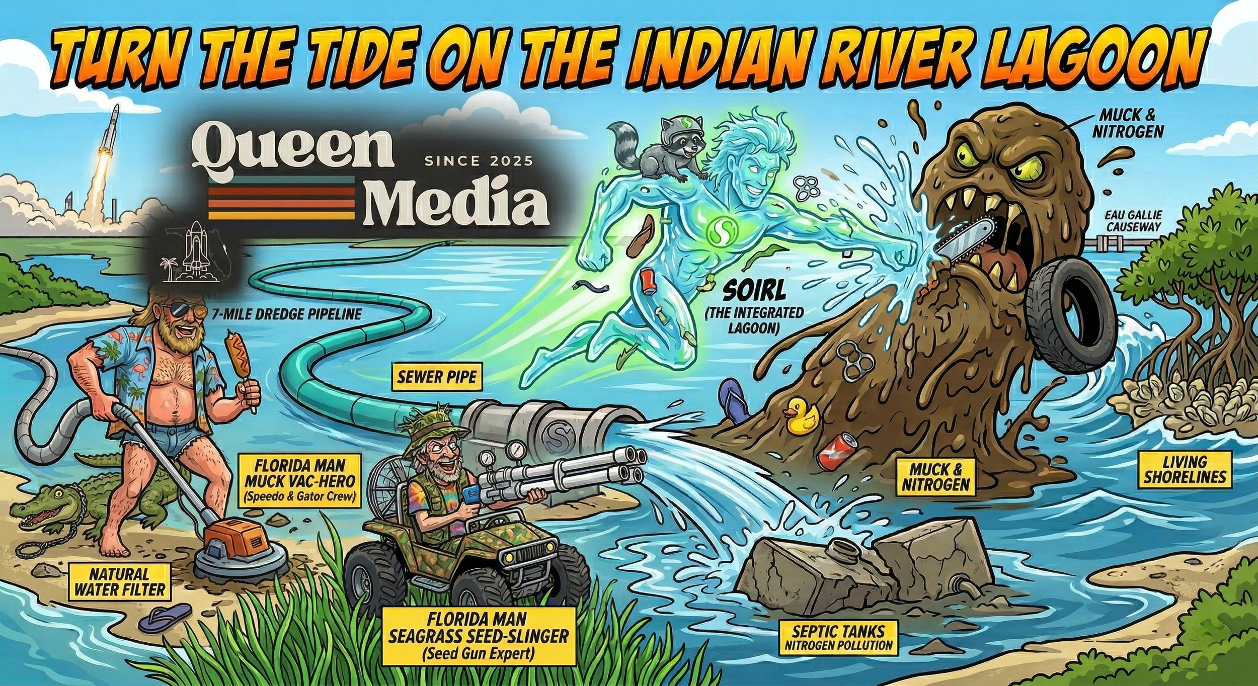 Queen Media Exclusive: Turning the Tide on the Indian River Lagoon