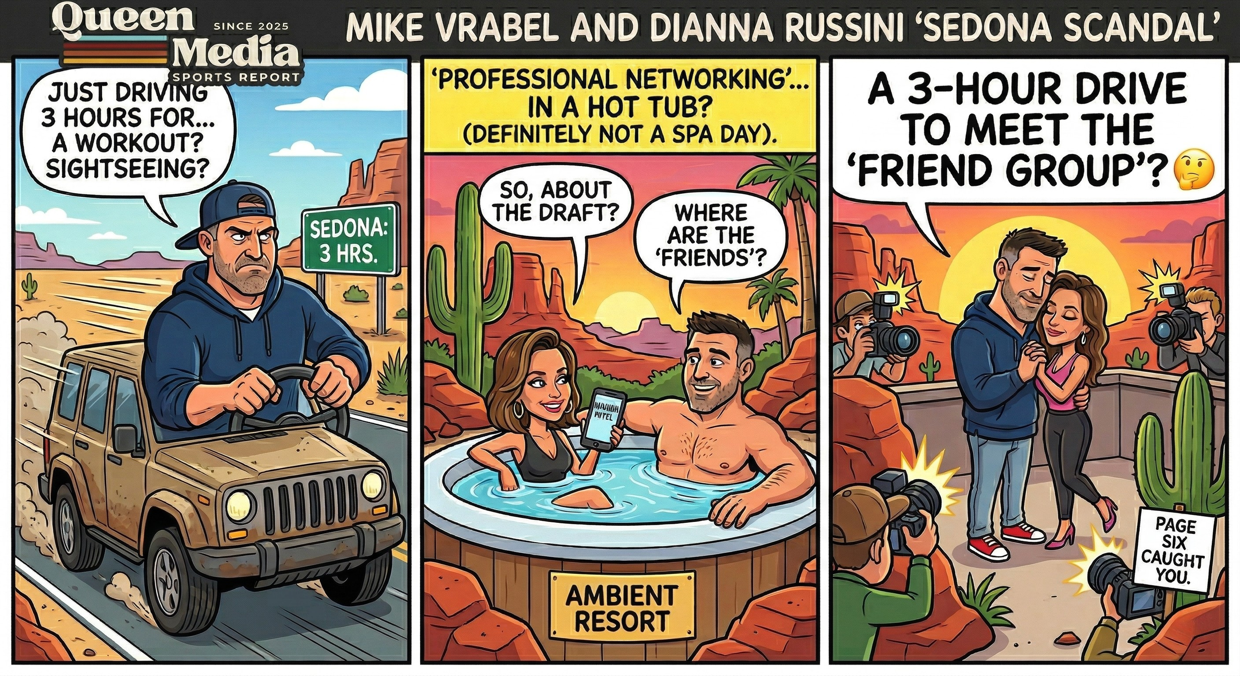 Sedona Secrets: The Vrabel-Russini Route That Broke NFL Twitter