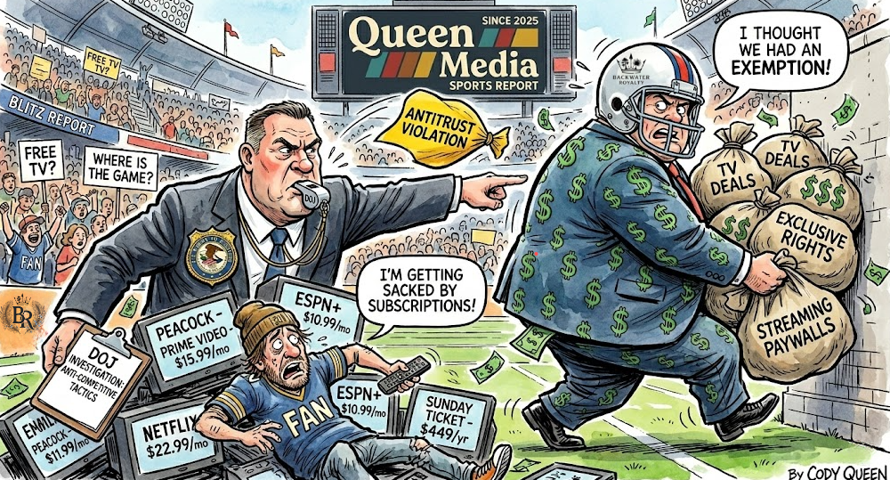 The DOJ Sacks the Shield: Why the Government is Probing the NFLs TV Empire