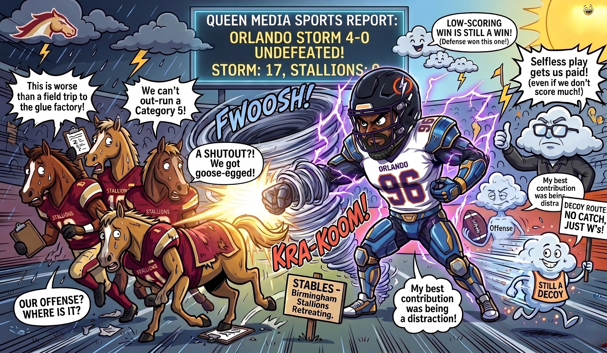 The Orlando Storm Are 4-0 (Even if the Scoreboard Operators Took a Nap)