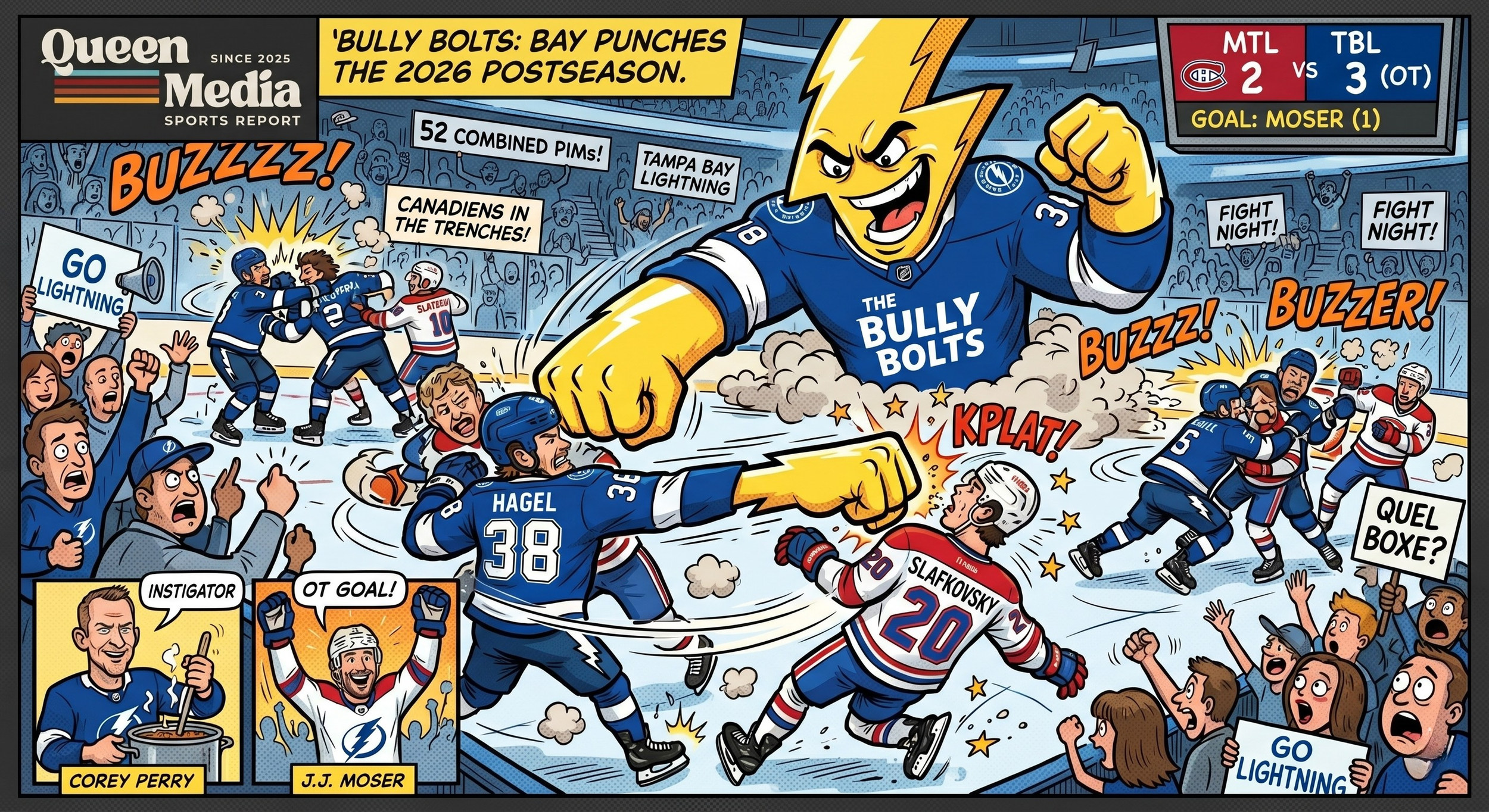 The ‘Bully Bolts’ Are Back: How Tampa Bay is Punching Its Way Through the 2026 Postseason