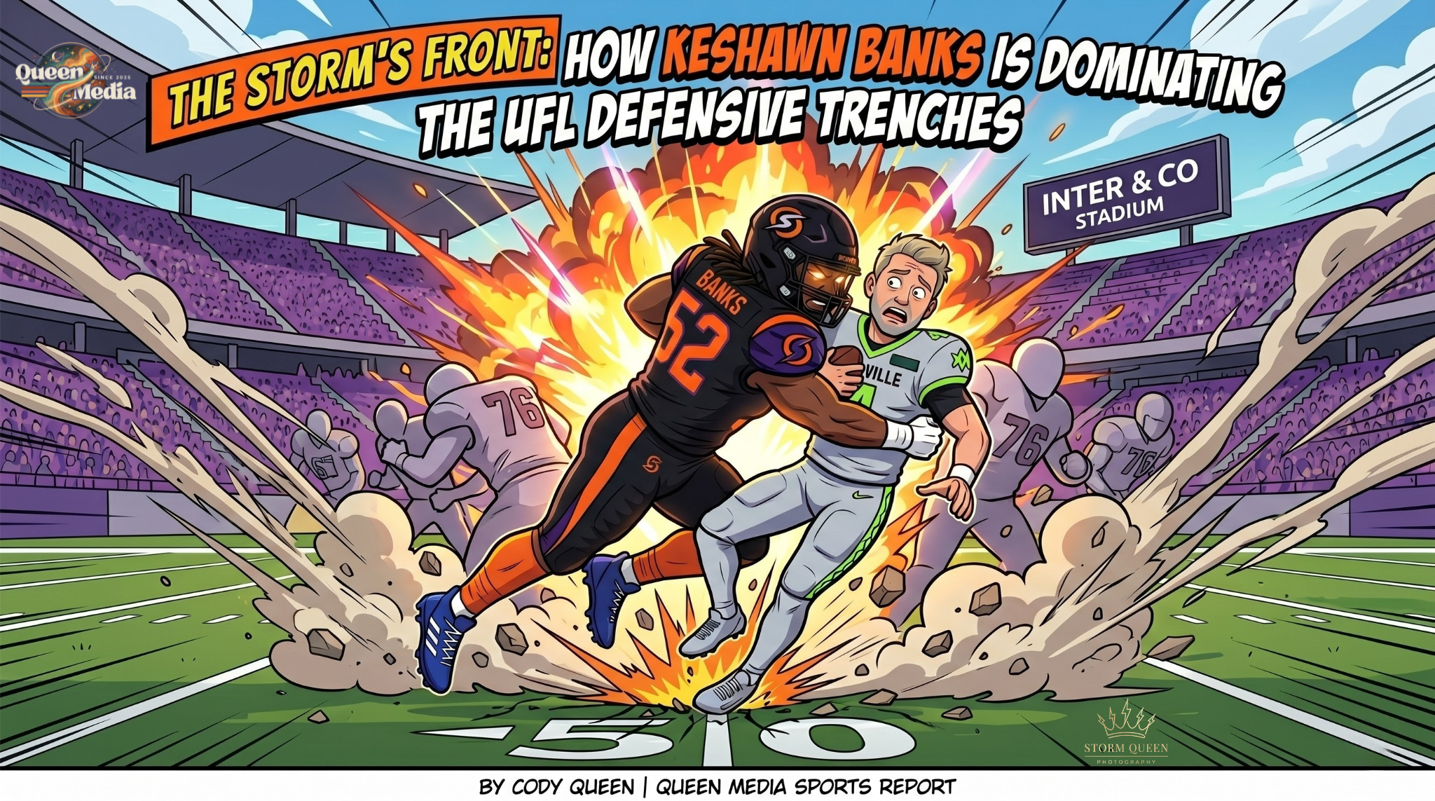 The Storm’s Front: How Keshawn Banks is Dominating the UFL Defensive Trenches
